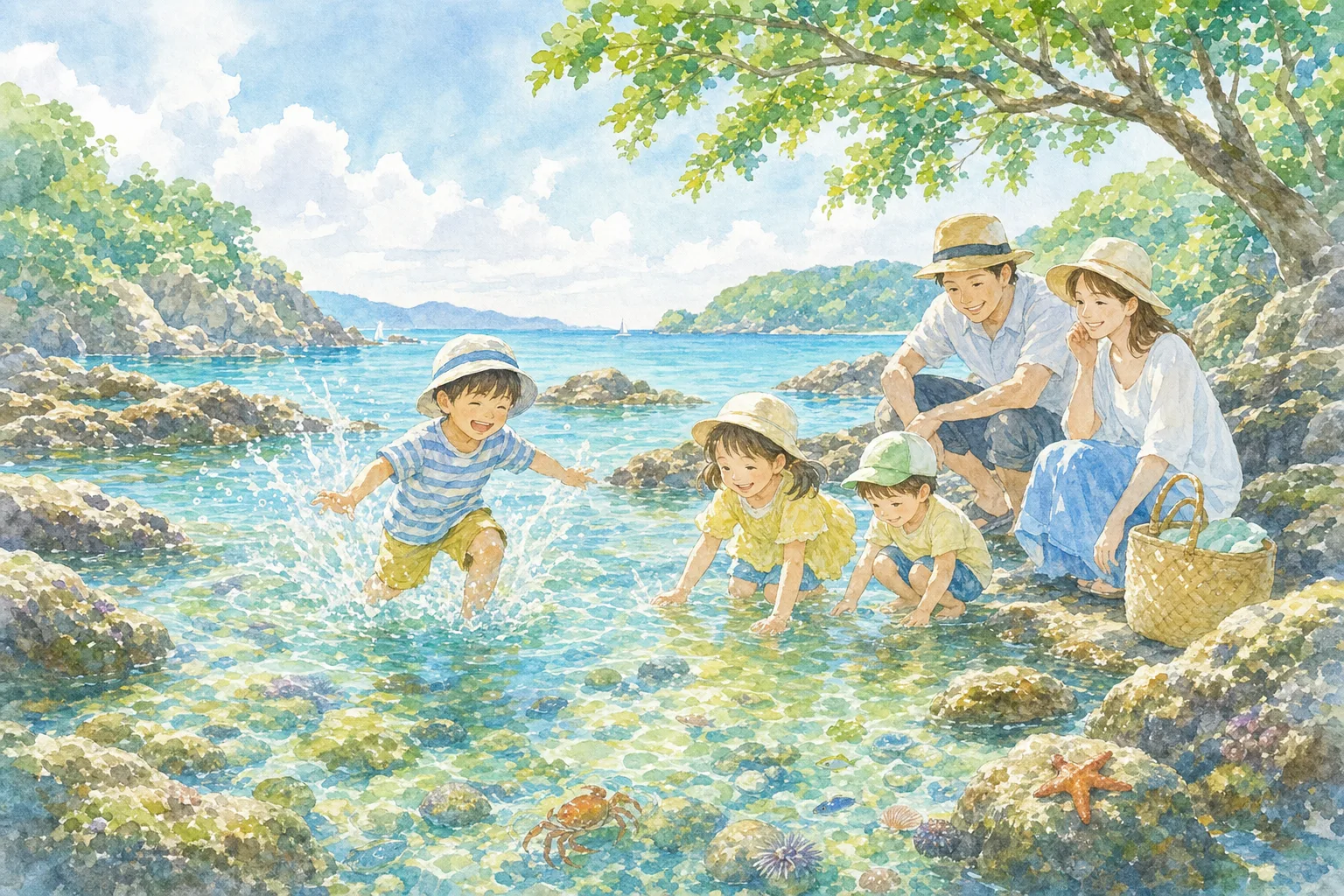 2026年 海ほおずき わんぱく磯 1日満喫コース