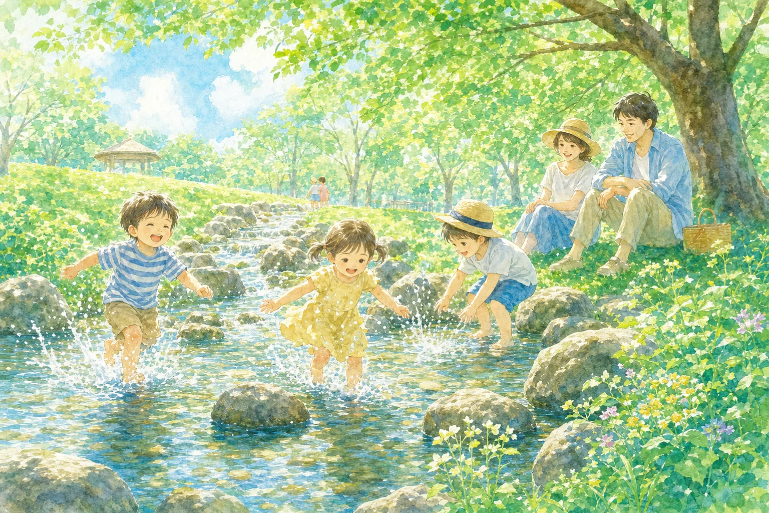 2026年 南行徳公園 人工のせせらぎ 1日満喫コース