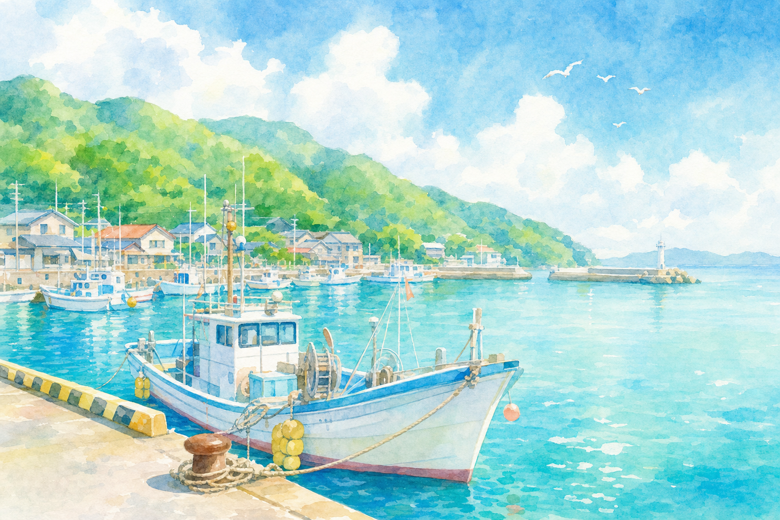 苓北観光汽船富岡港
