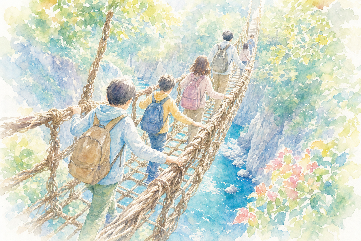 祖谷のかずら橋