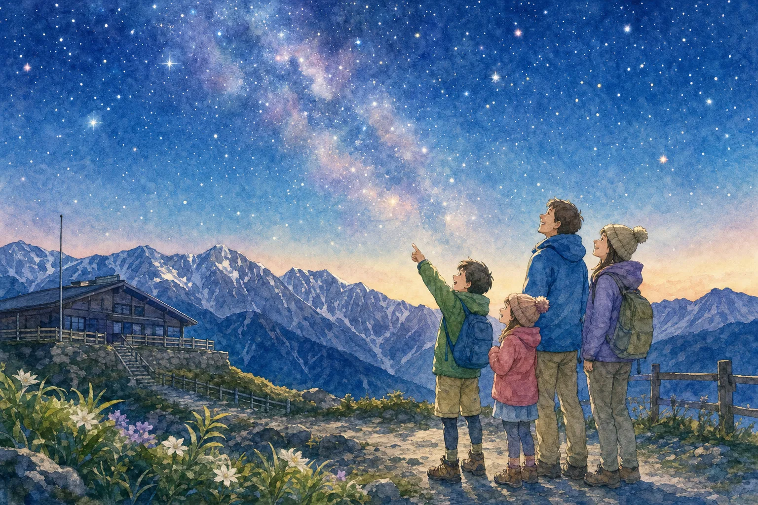 2027年 白馬五竜の星空 1日満喫コース