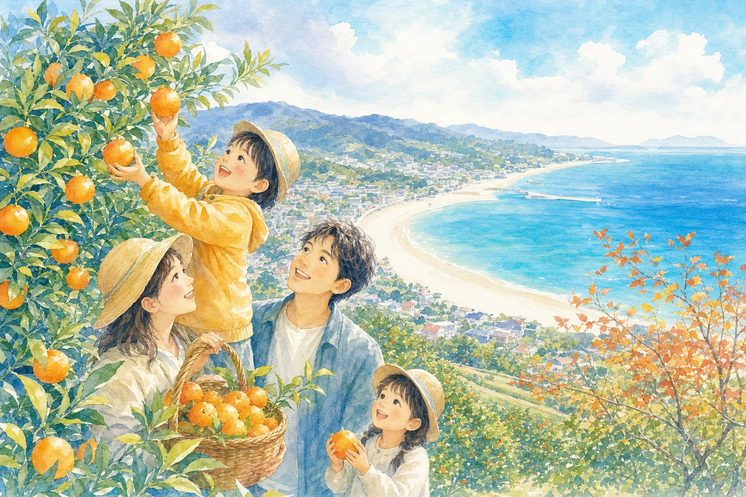 2026年 田中農園内海フルーツ村(みかん狩り)の味覚狩り 1日満喫コース