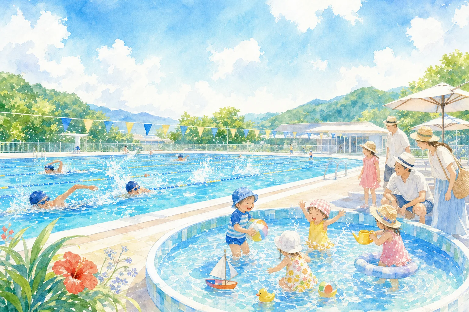 2026年 阿南市那賀川B&G海洋センタープール 1日満喫コース