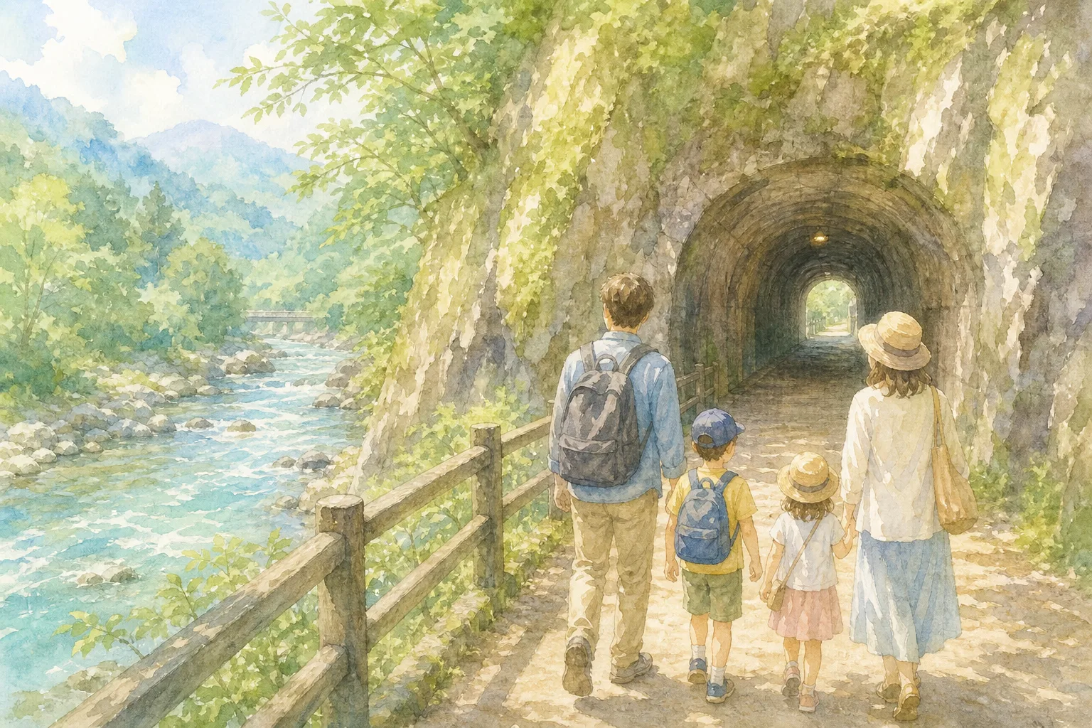 青の洞門