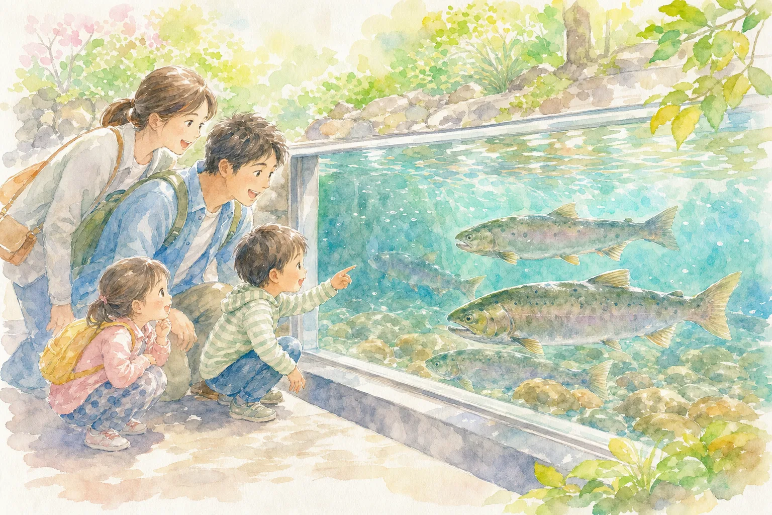 サケのふるさと 千歳水族館
