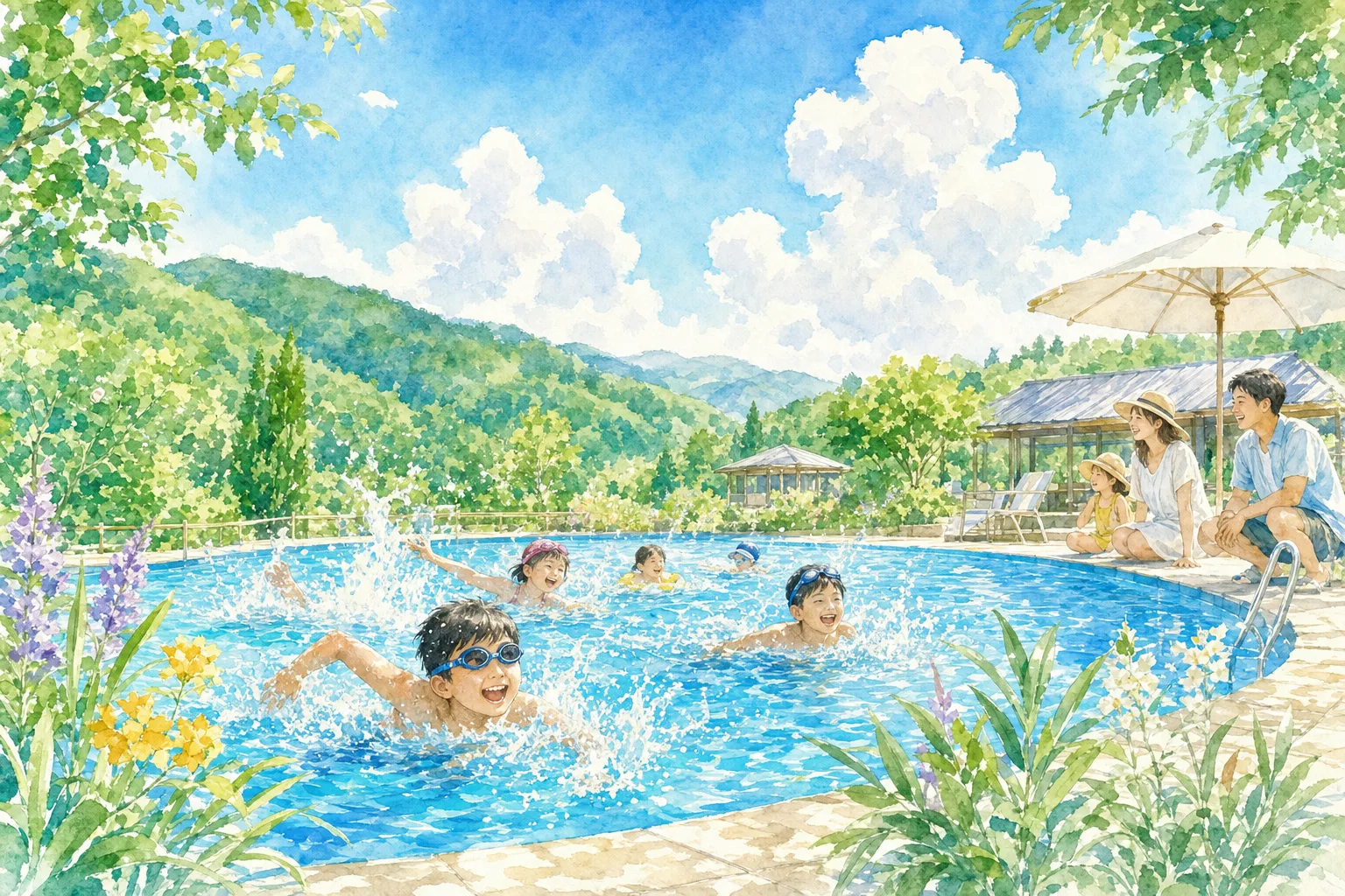 2026年 長南町B&G海洋センタープール 1日満喫コース