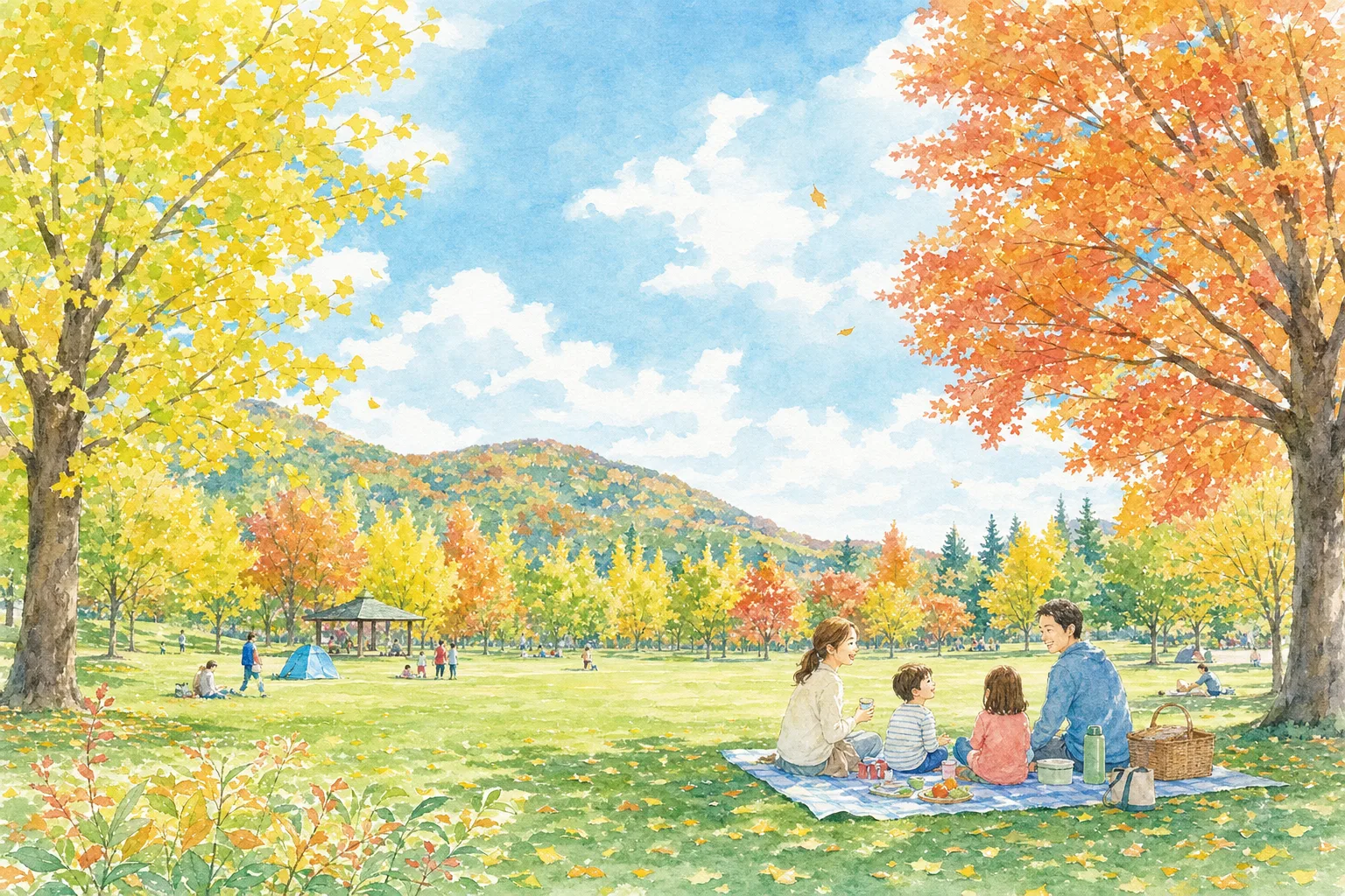 2026年 根岸森林公園の紅葉 1日満喫コース