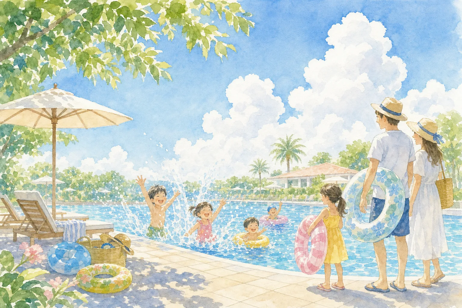 2026年 流山市民プール 1日満喫コース