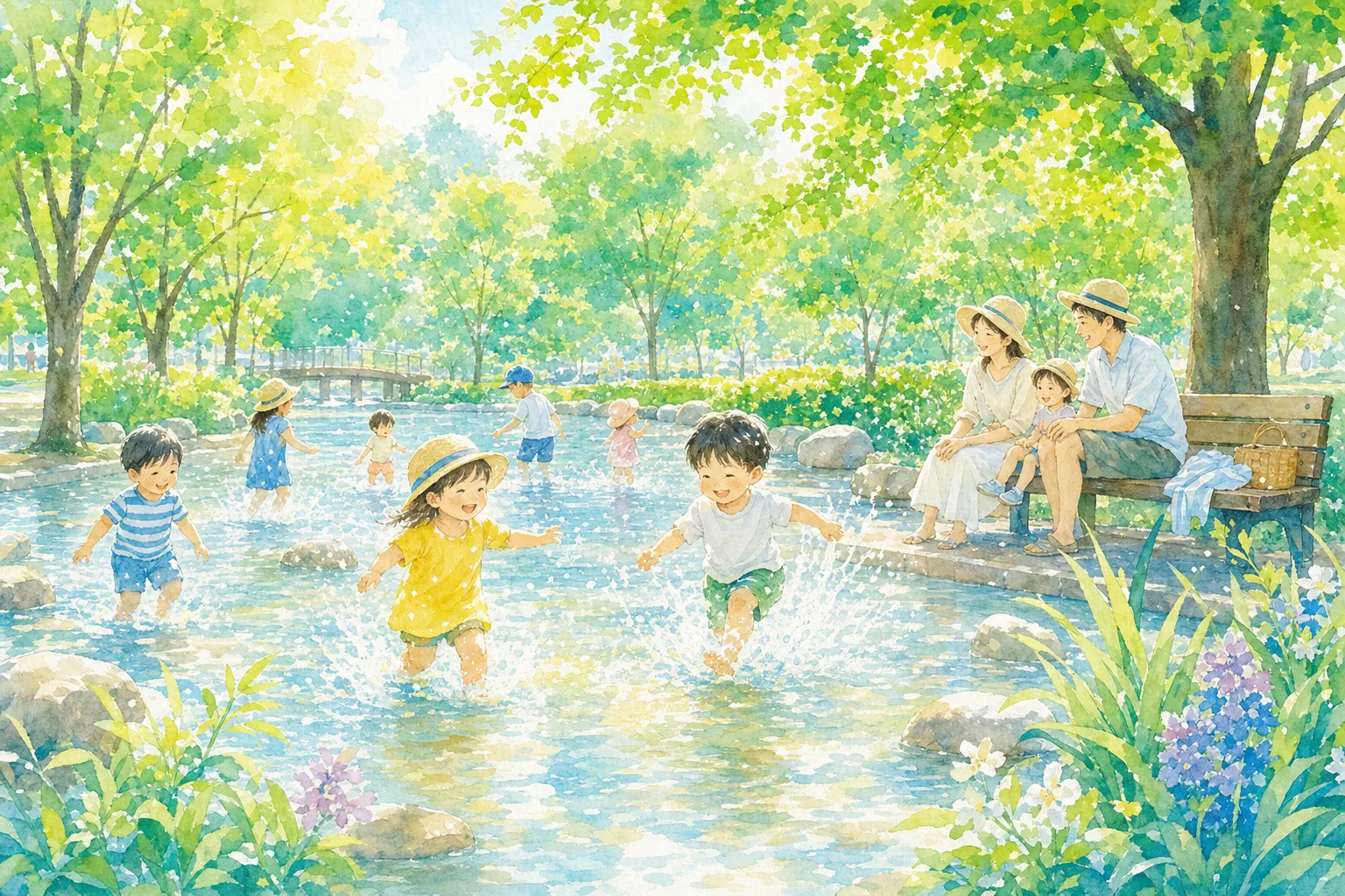 2026年 六義公園 じゃぶじゃぶ池 1日満喫コース