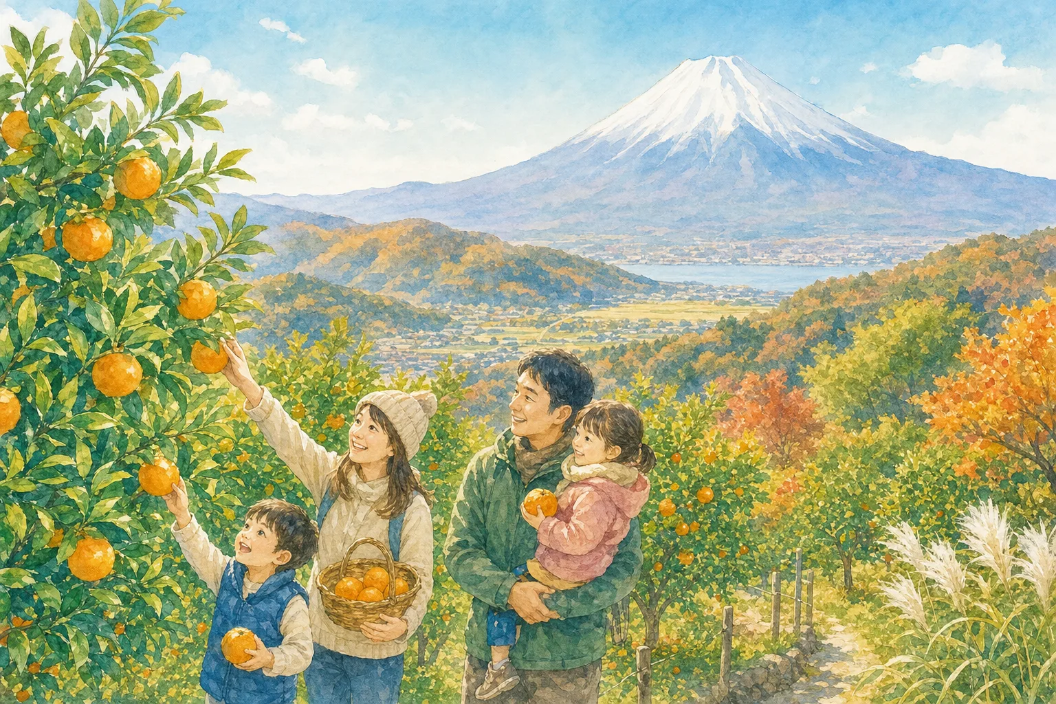 2026年 小坂みかん共同農園(みかん狩り)の味覚狩り 1日満喫コース