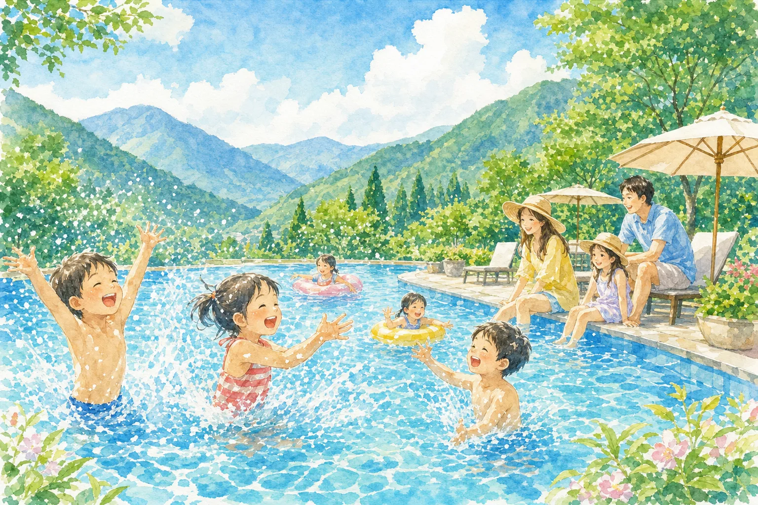2026年 修道水泳プール 1日満喫コース