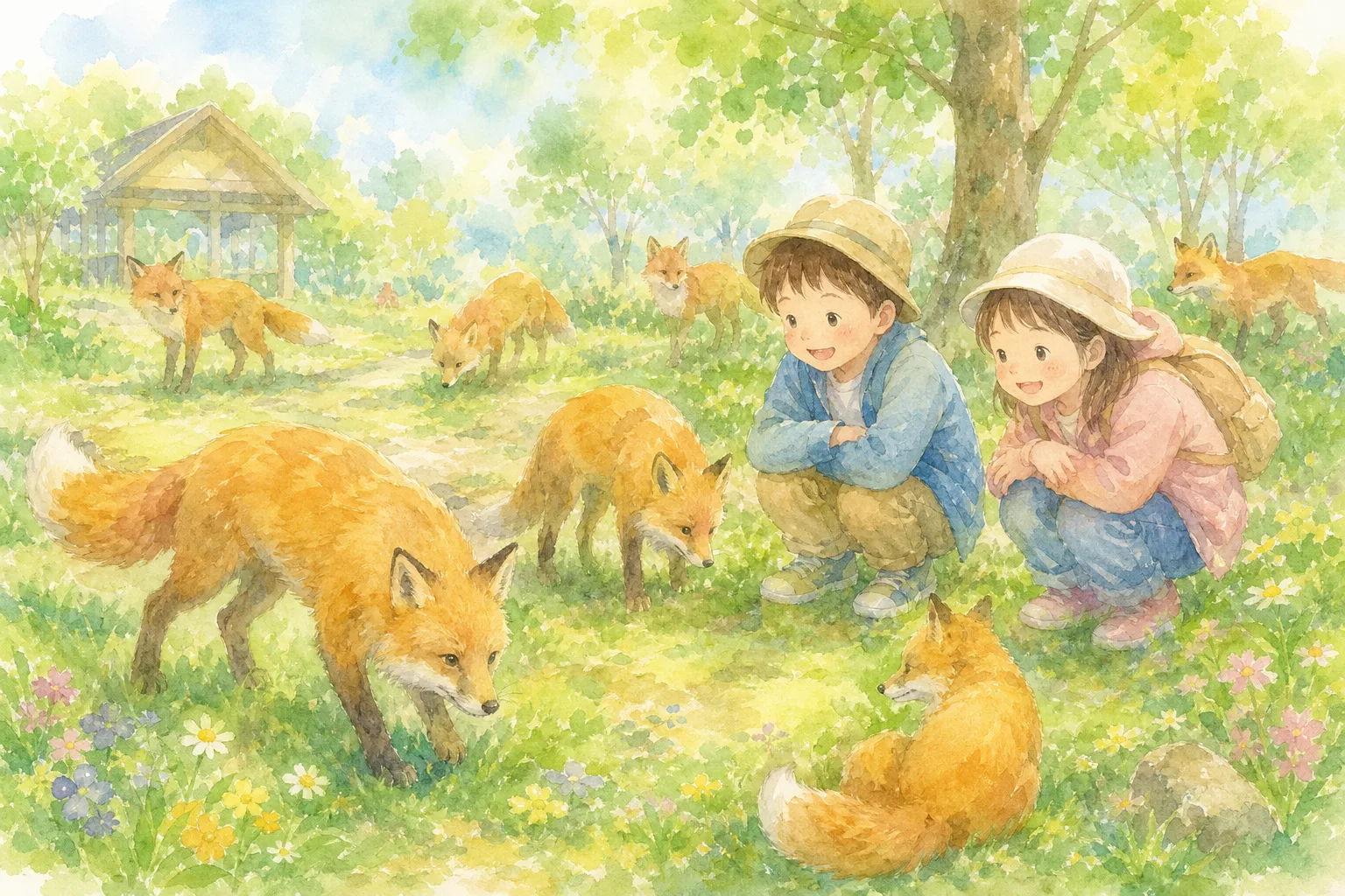 宮城蔵王 キツネ村