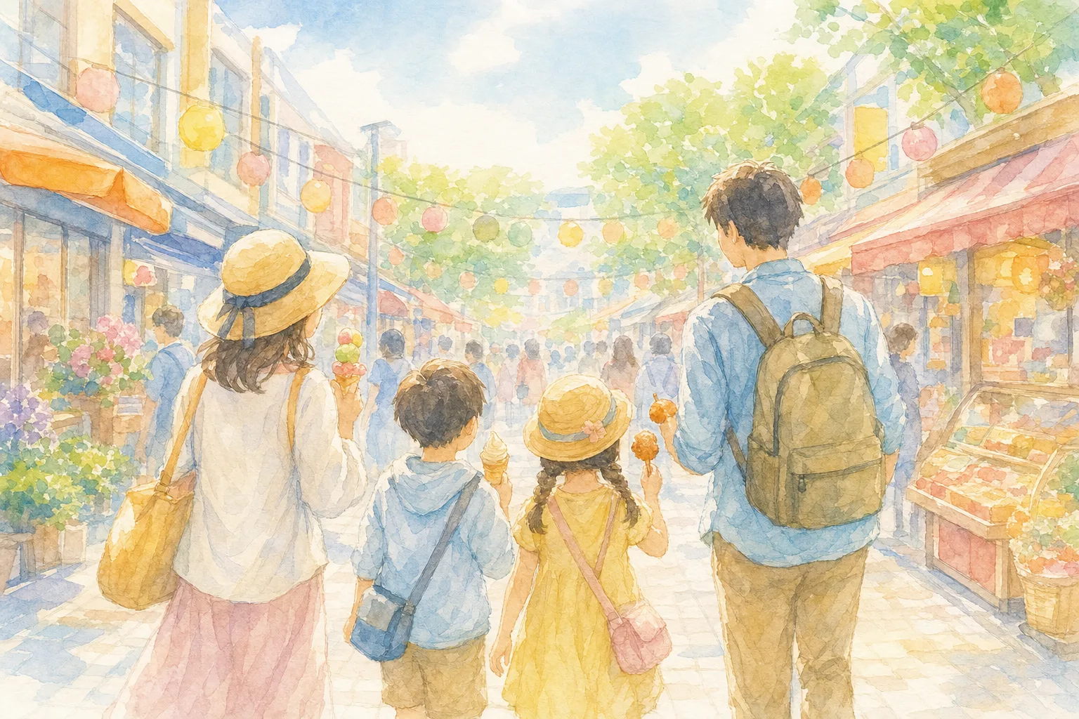 駅前商店街