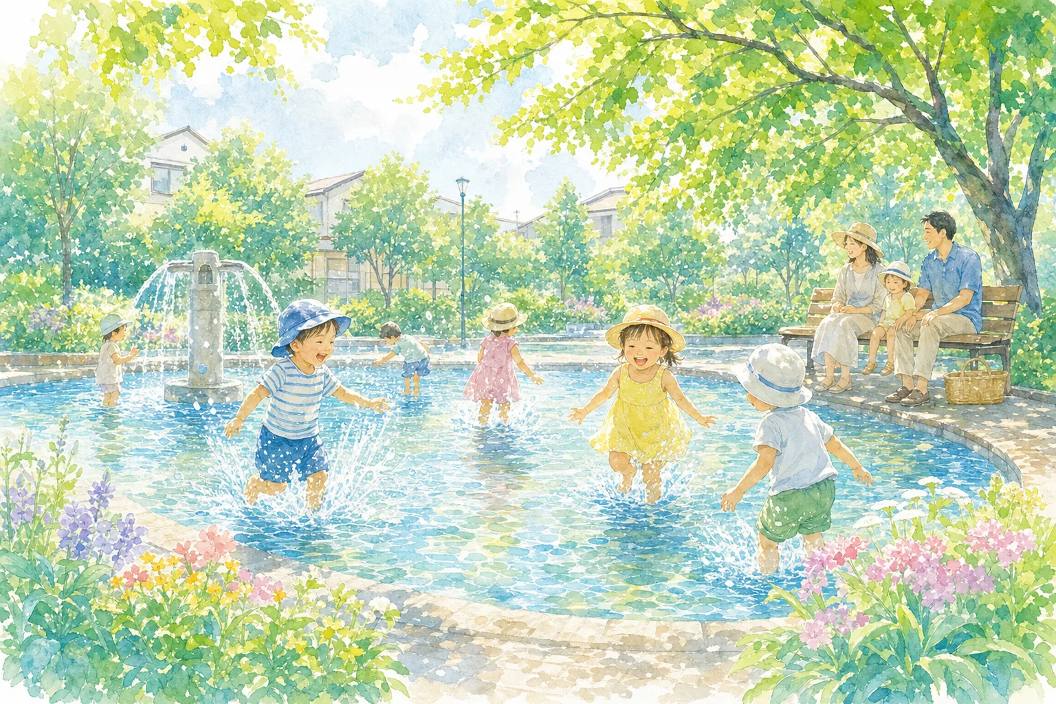 2026年 千早第二公園 じゃぶじゃぶ池 1日満喫コース