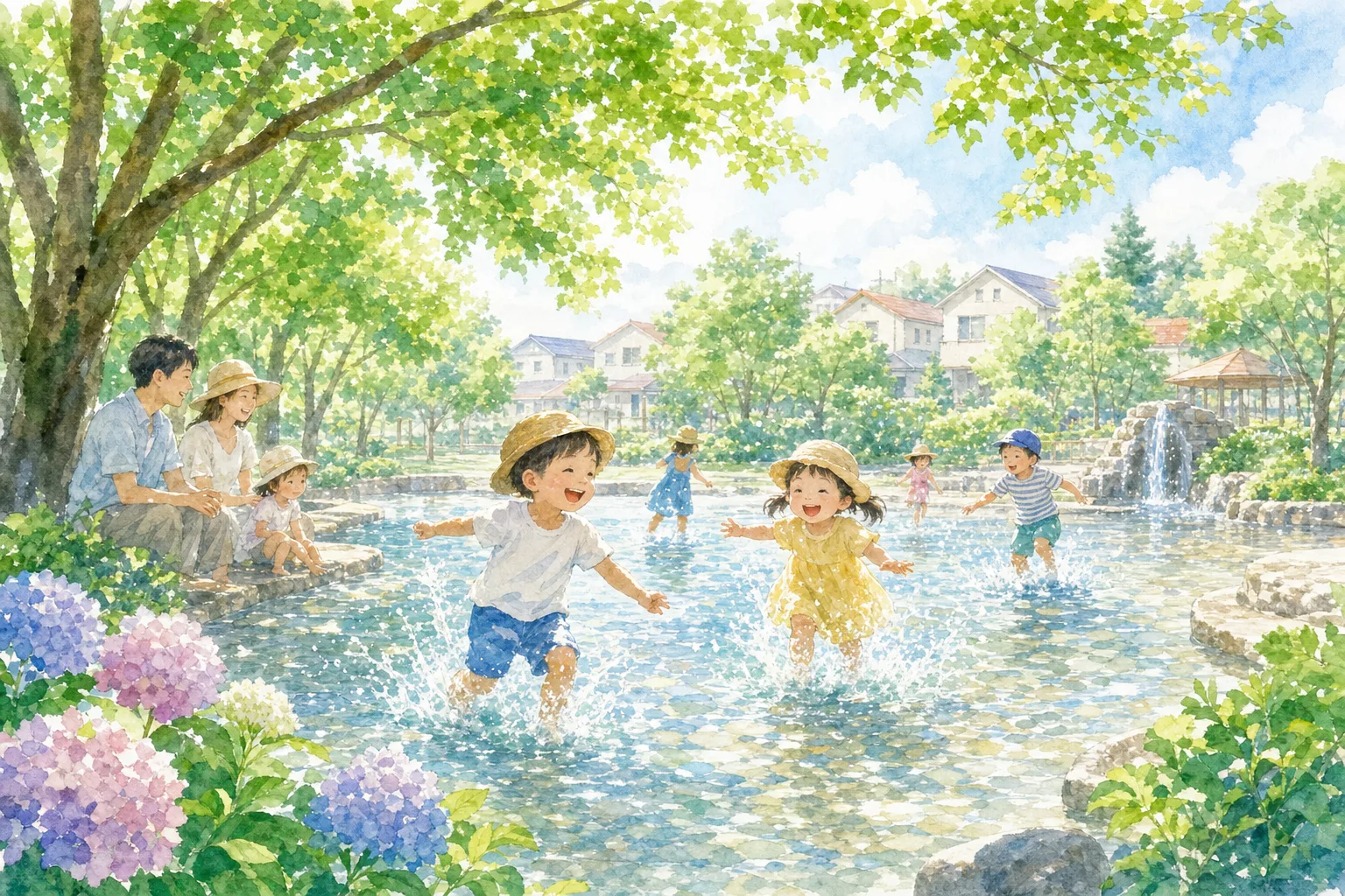 2026年 長崎公園 じゃぶじゃぶ池 1日満喫コース