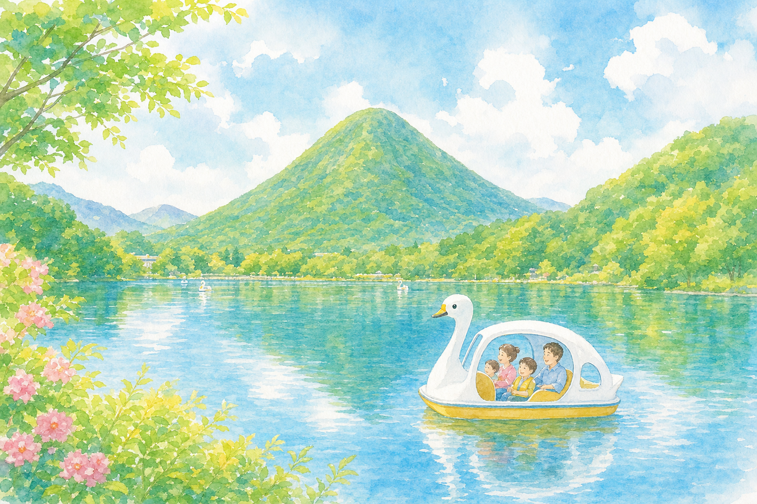 榛名湖ボート乗り場