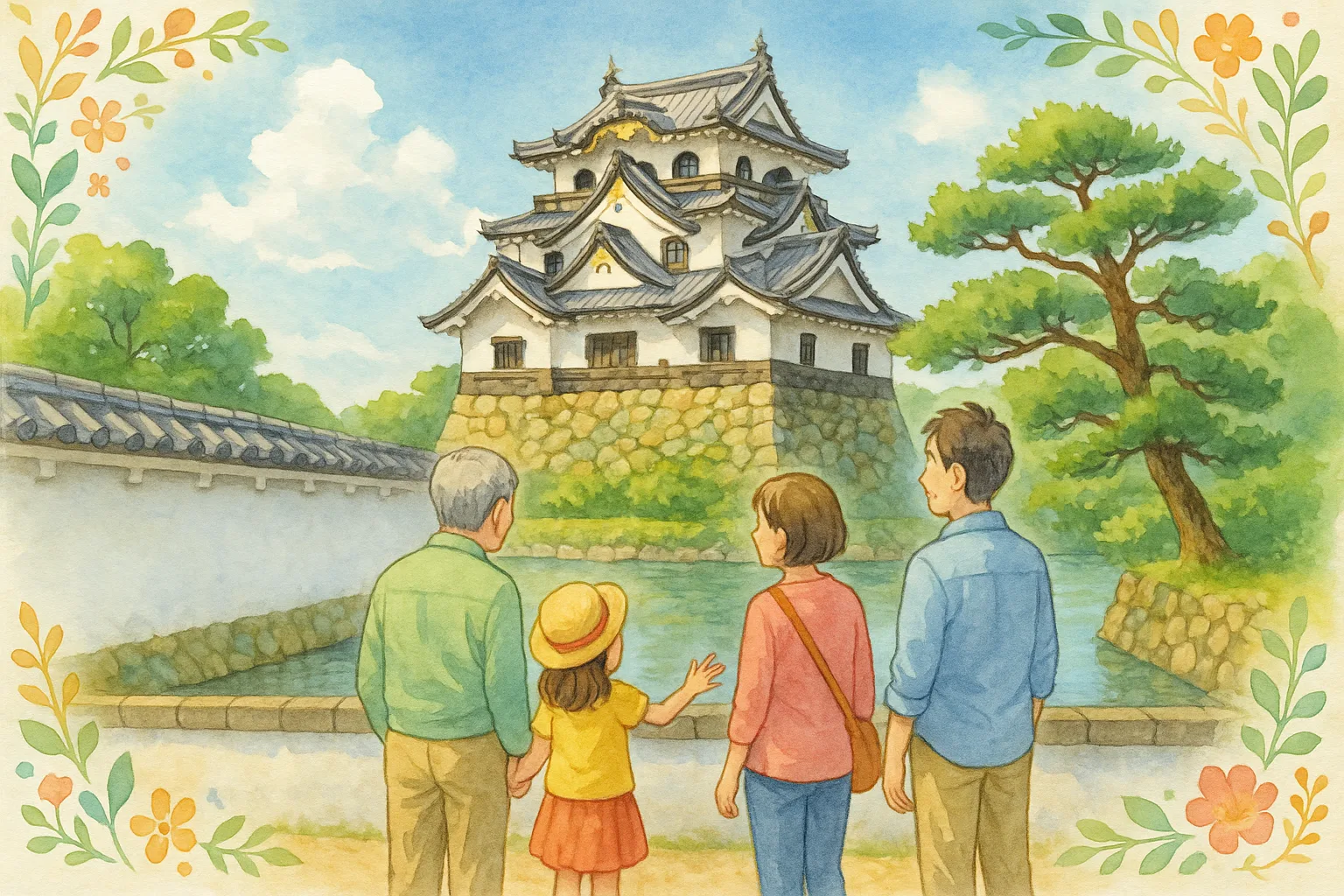 彦根 国宝彦根城と城下町さんぽ