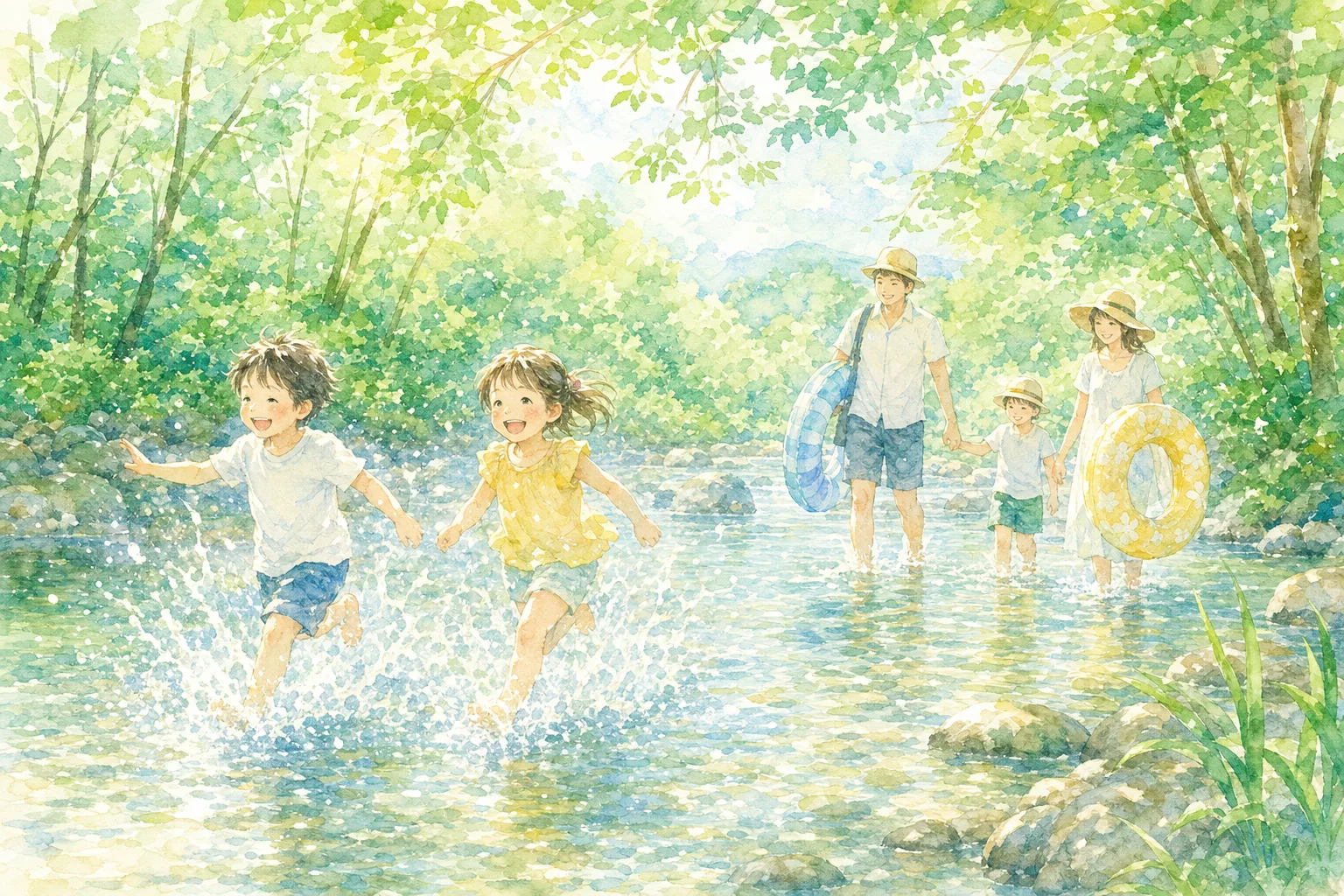 2026年 沼川河川プール 1日満喫コース