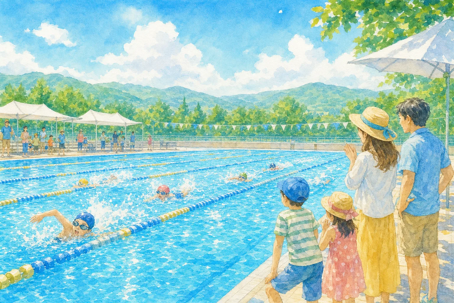 2026年 北栄水泳プール 1日満喫コース