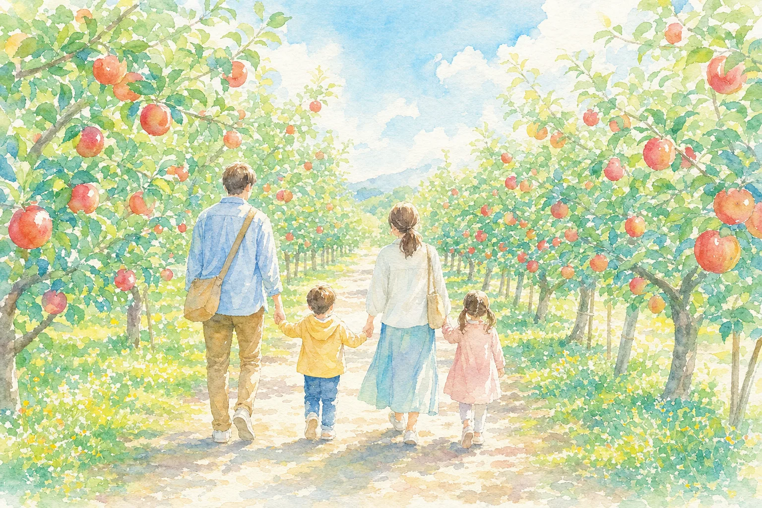 りんご並木
