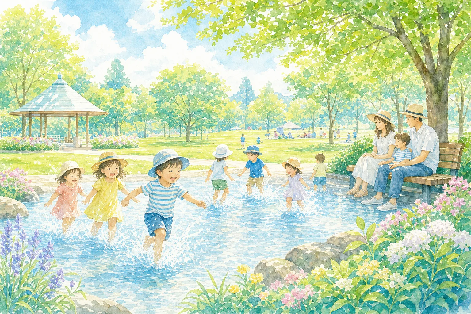 2026年 佐賀県立森林公園 じゃぶじゃぶ池 1日満喫コース
