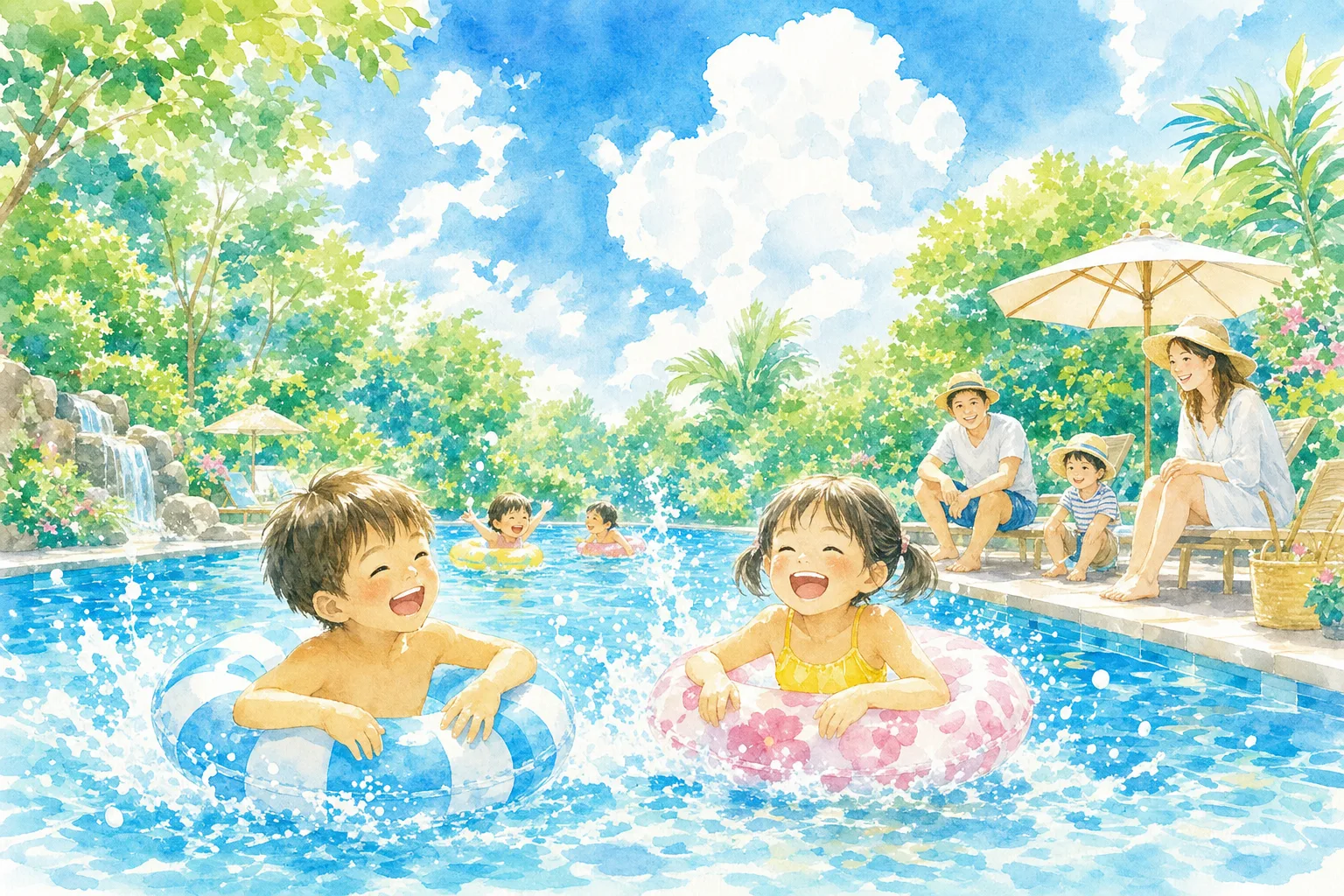 2026年 大和田公園プール 1日満喫コース