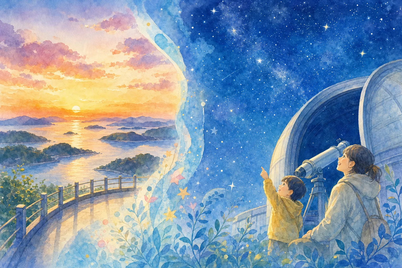 2026年 岡山天文博物館の星空 1日満喫コース