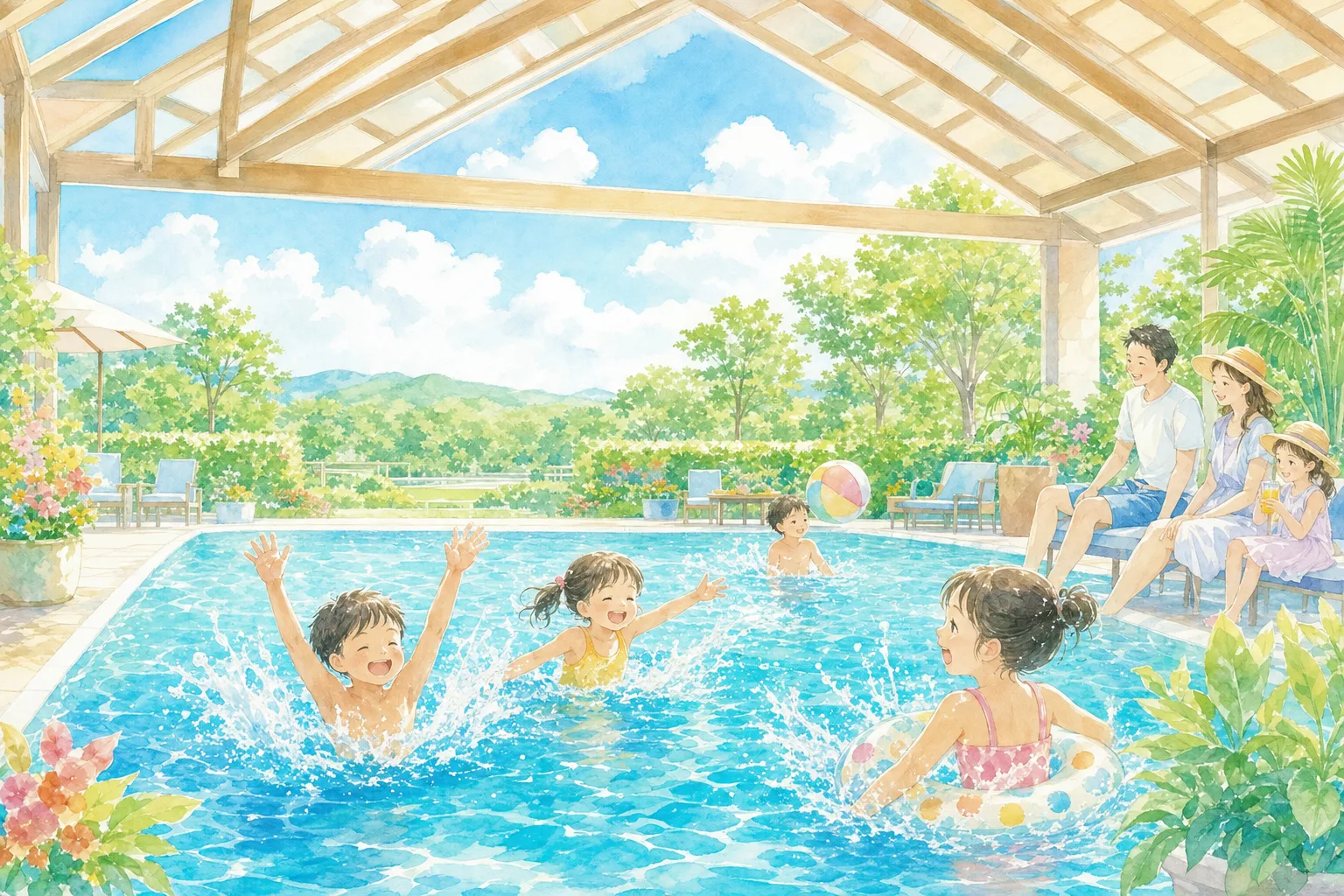 2026年 牟岐町B&G海洋センタープール 1日満喫コース