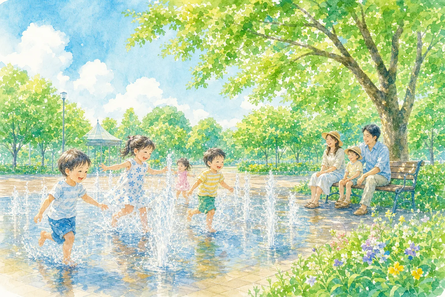 2026年 赤松園あやなすパーク ちびっこ噴水 1日満喫コース