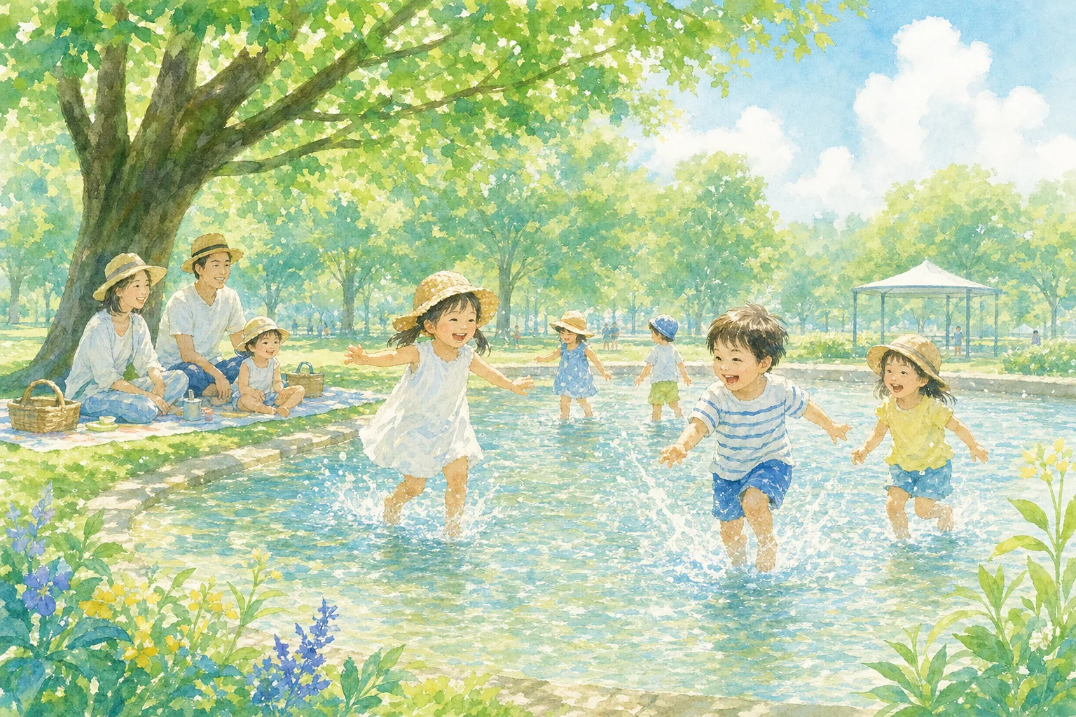 2026年 七北田公園 水遊び場 1日満喫コース