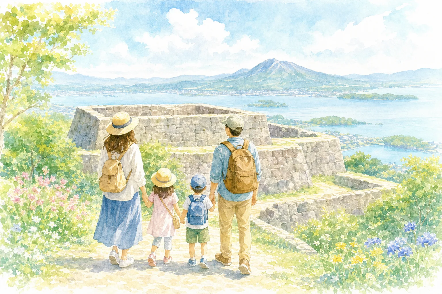 米子城跡