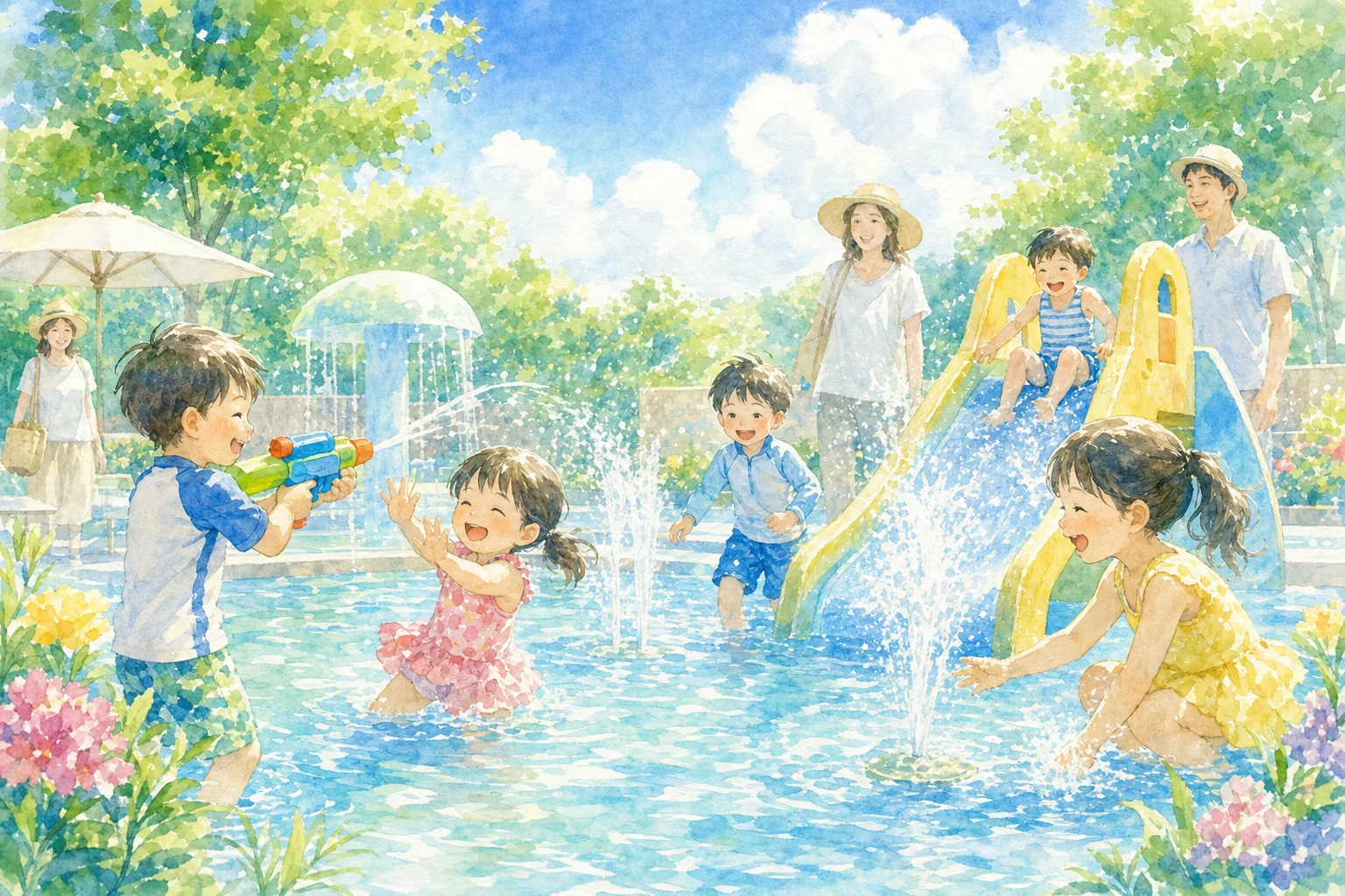 2026年 西宮津公園プール 1日満喫コース