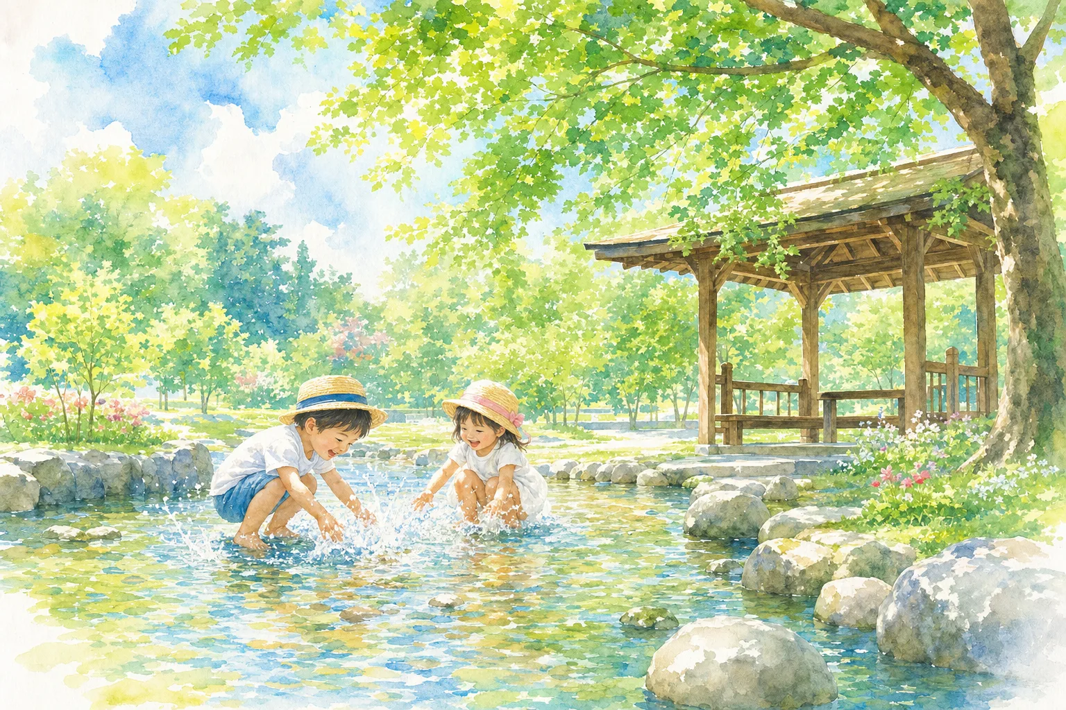 2026年 松本市アルプス公園 水辺広場 1日満喫コース