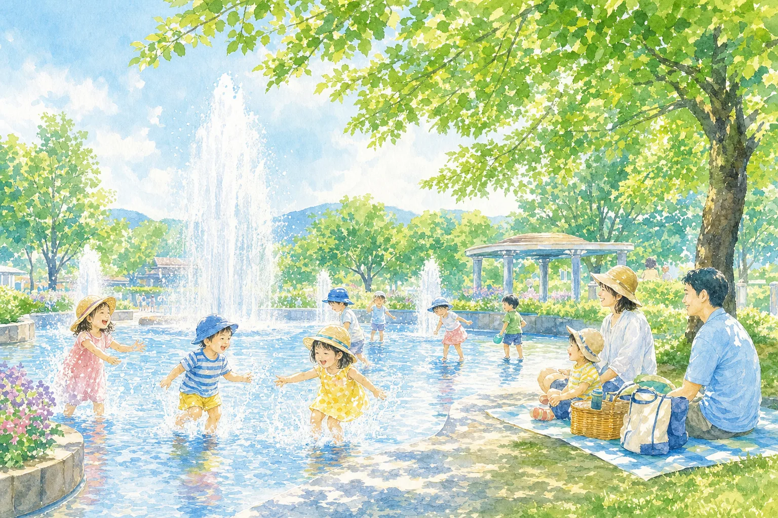 2026年 楽歩堂前橋公園 じゃぶじゃぶ池 1日満喫コース