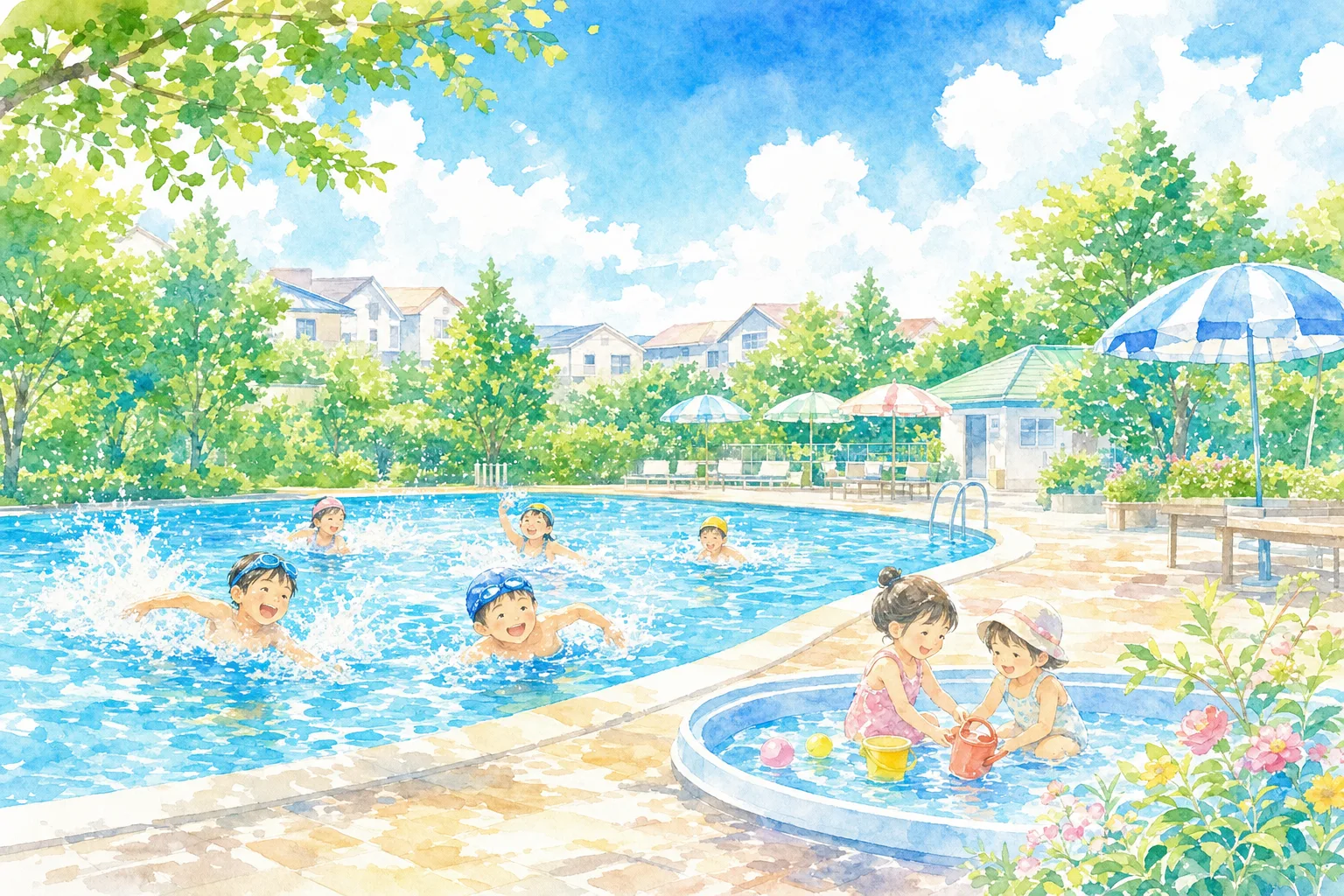 2026年 洋光台南公園プール 1日満喫コース