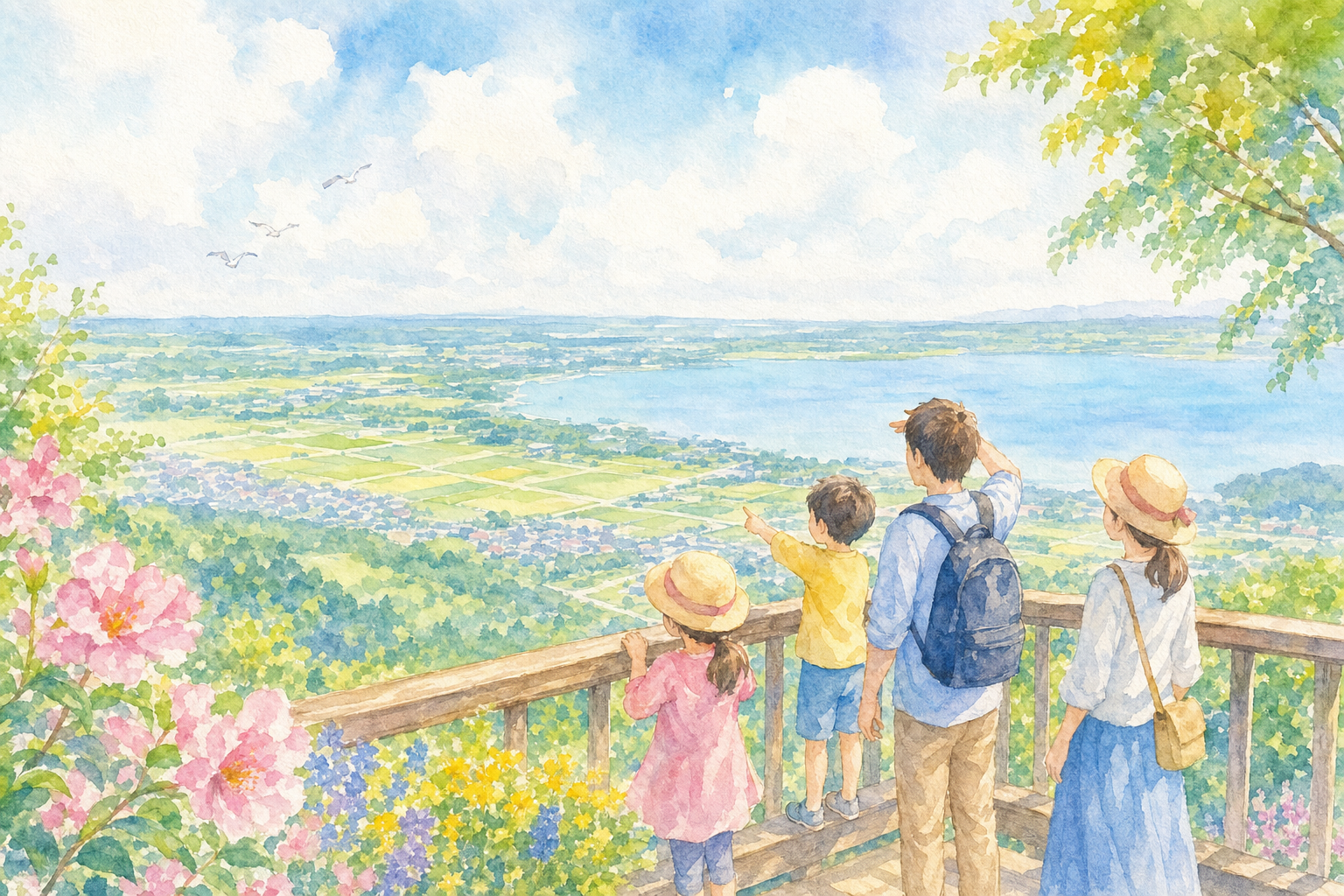 筑波山コマ展望台