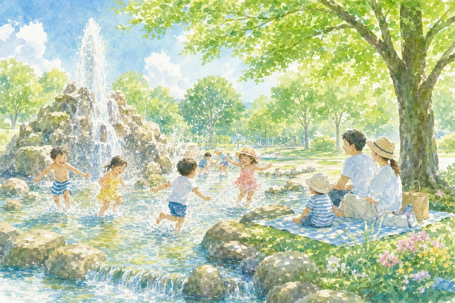 2026年 ヒロサワ県西総合公園 じゃぶじゃぶ池 1日満喫コース