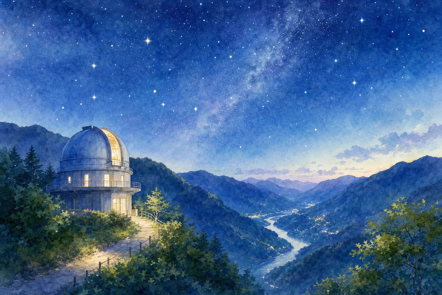 2027年 なかかわね三ツ星天文台の星空 1日満喫コース