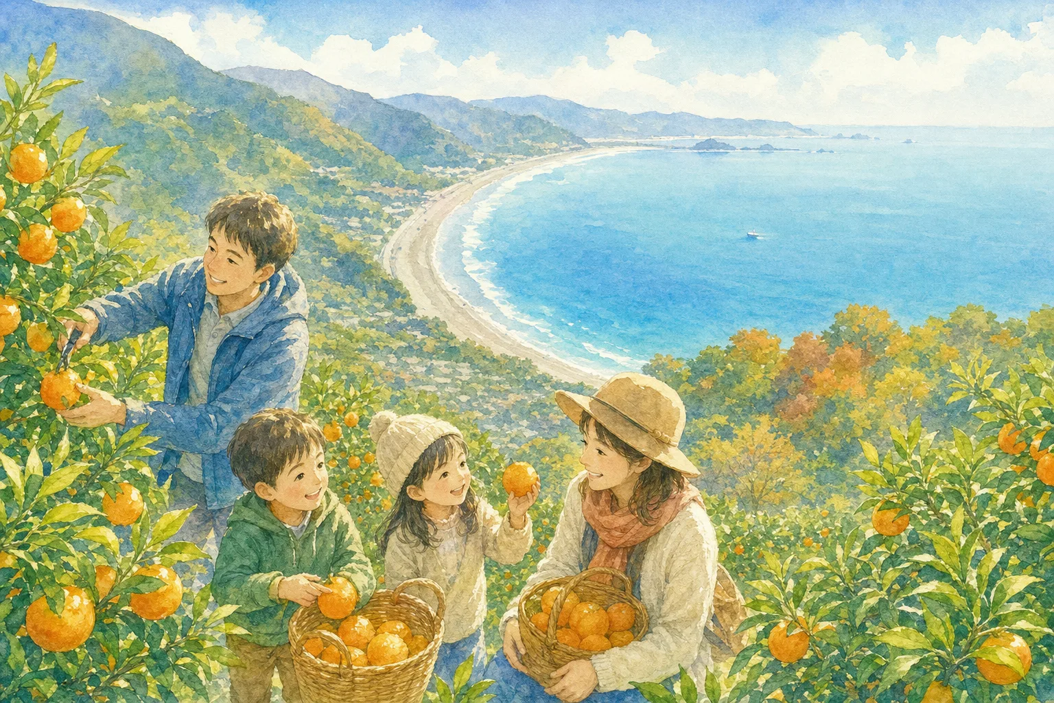 2026年 金山パイロットファーム(みかん狩り)の味覚狩り 1日満喫コース