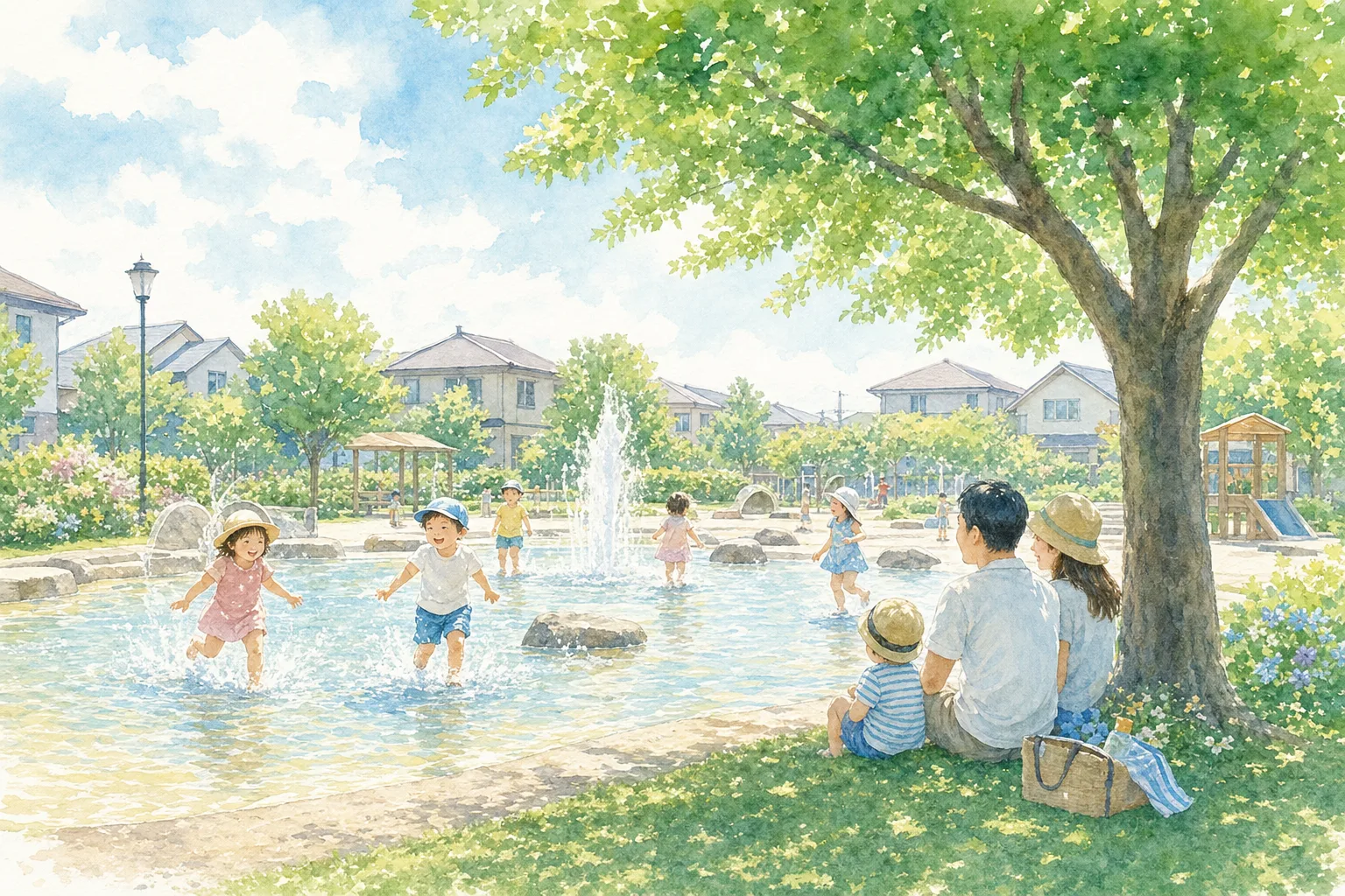 2026年 あけの公園 水遊び場 1日満喫コース