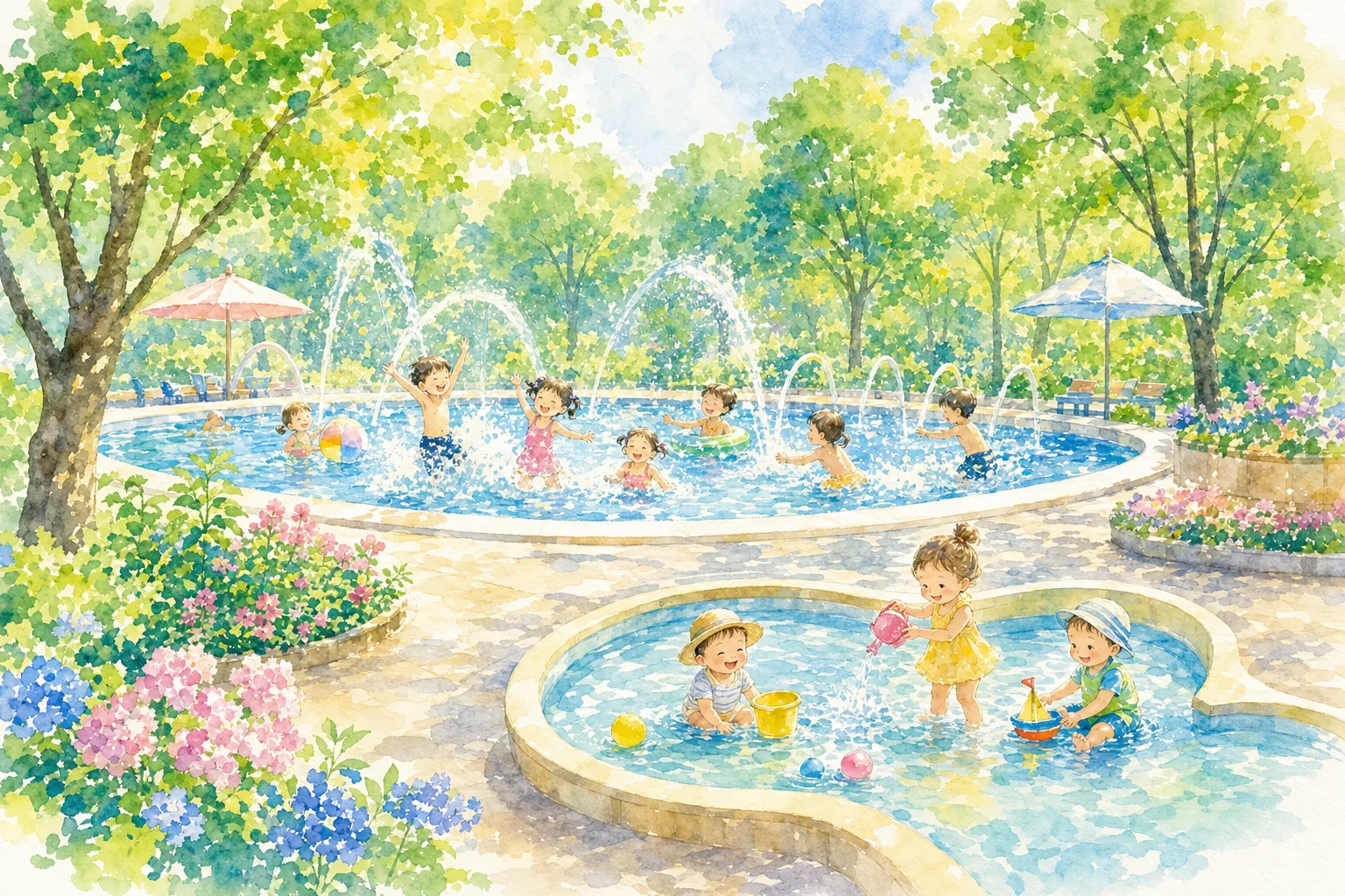 2026年 葛飾区立金町公園プール 1日満喫コース