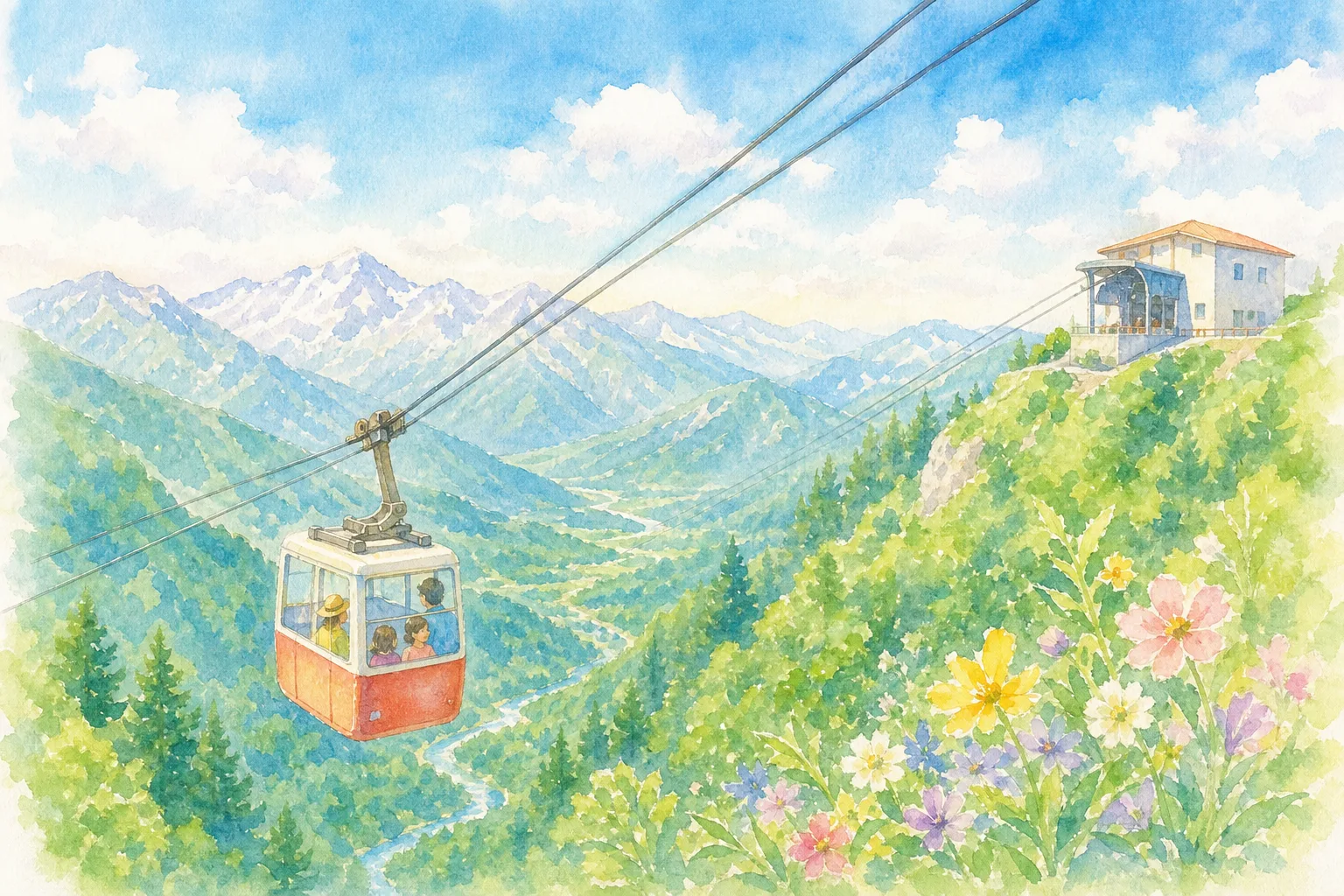 昇仙峡ロープウェイ