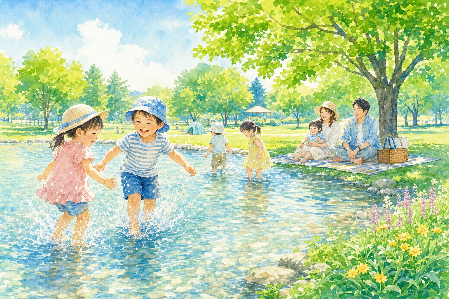 2026年 新小岩公園 水遊び場 1日満喫コース