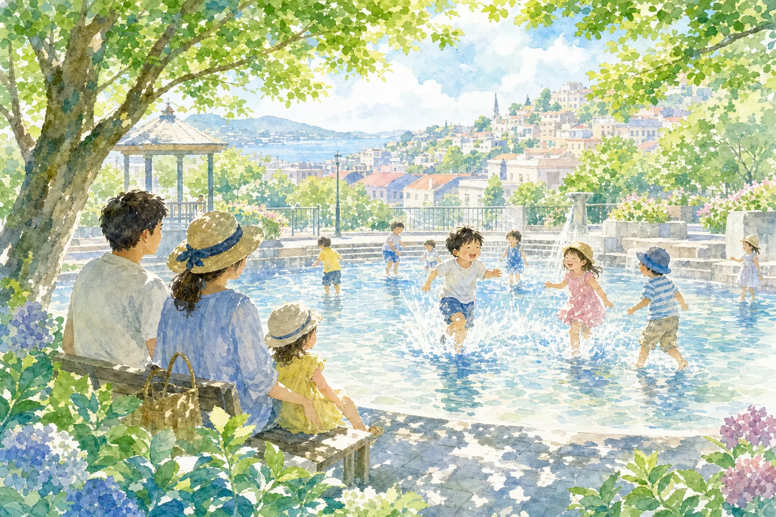 2026年 雑司が谷公園 じゃぶじゃぶ池 1日満喫コース