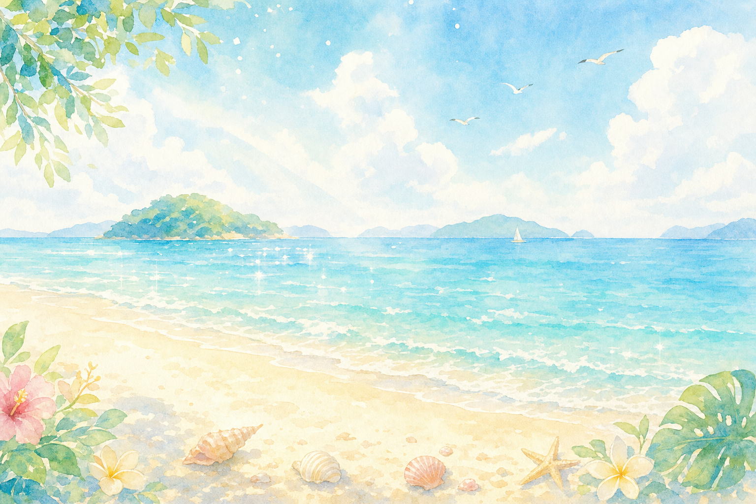 津田の松原 海水浴場
