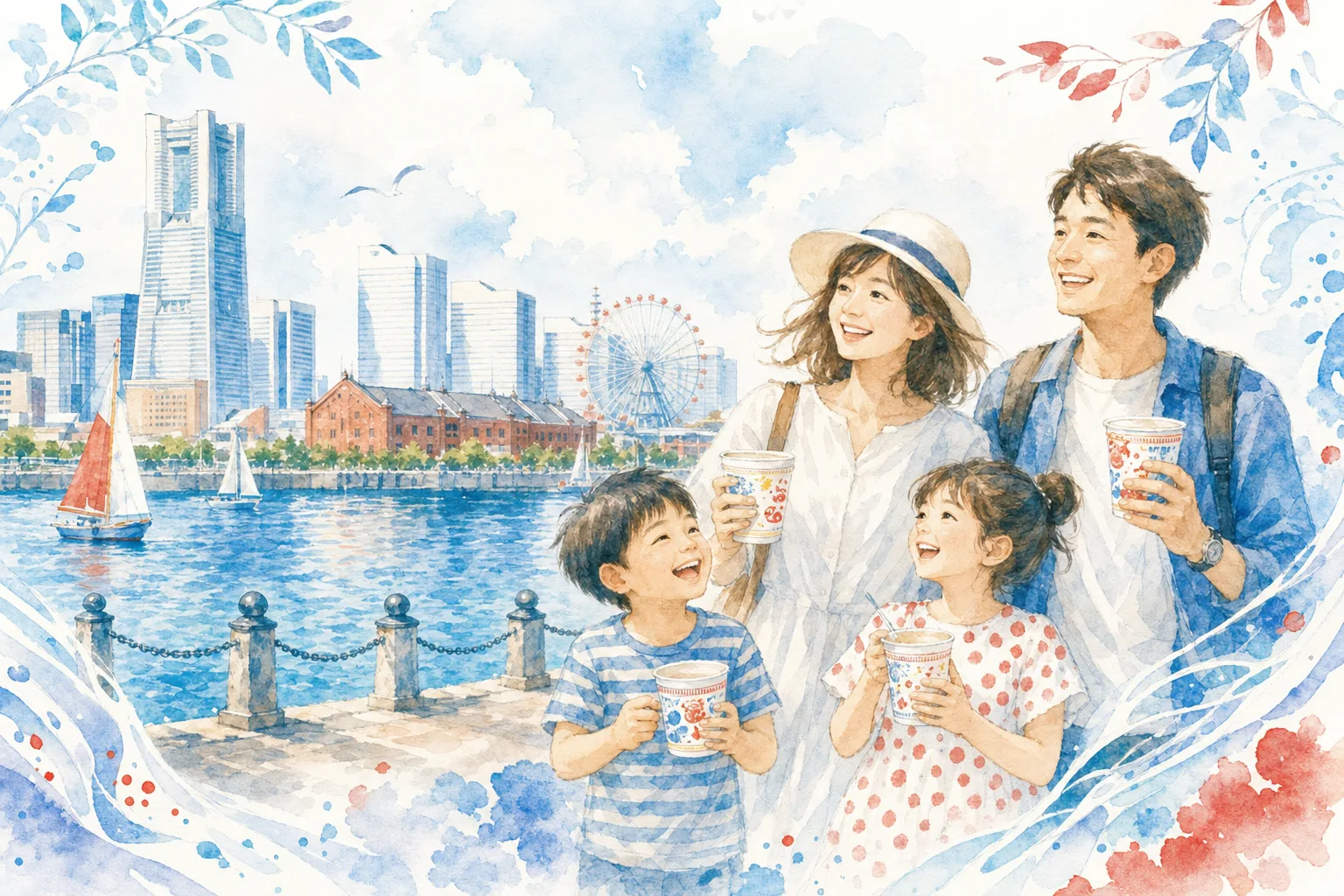2026年 カップヌードルミュージアム横浜の涼さんぽ 1日満喫コース