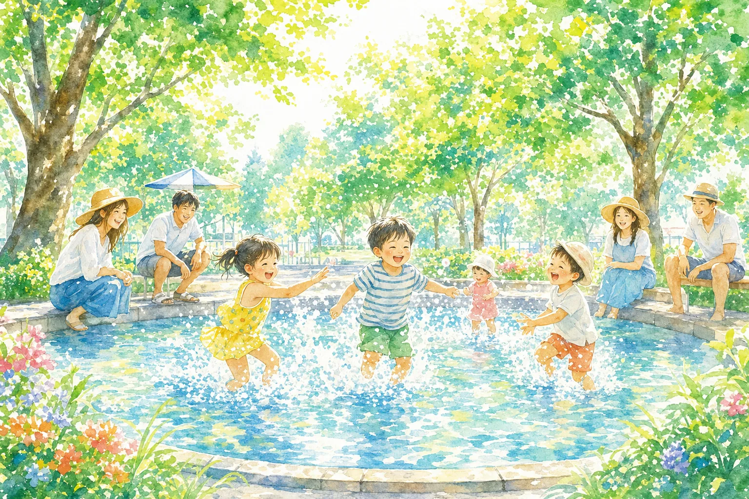 2026年 百合台公園ミニプール 1日満喫コース
