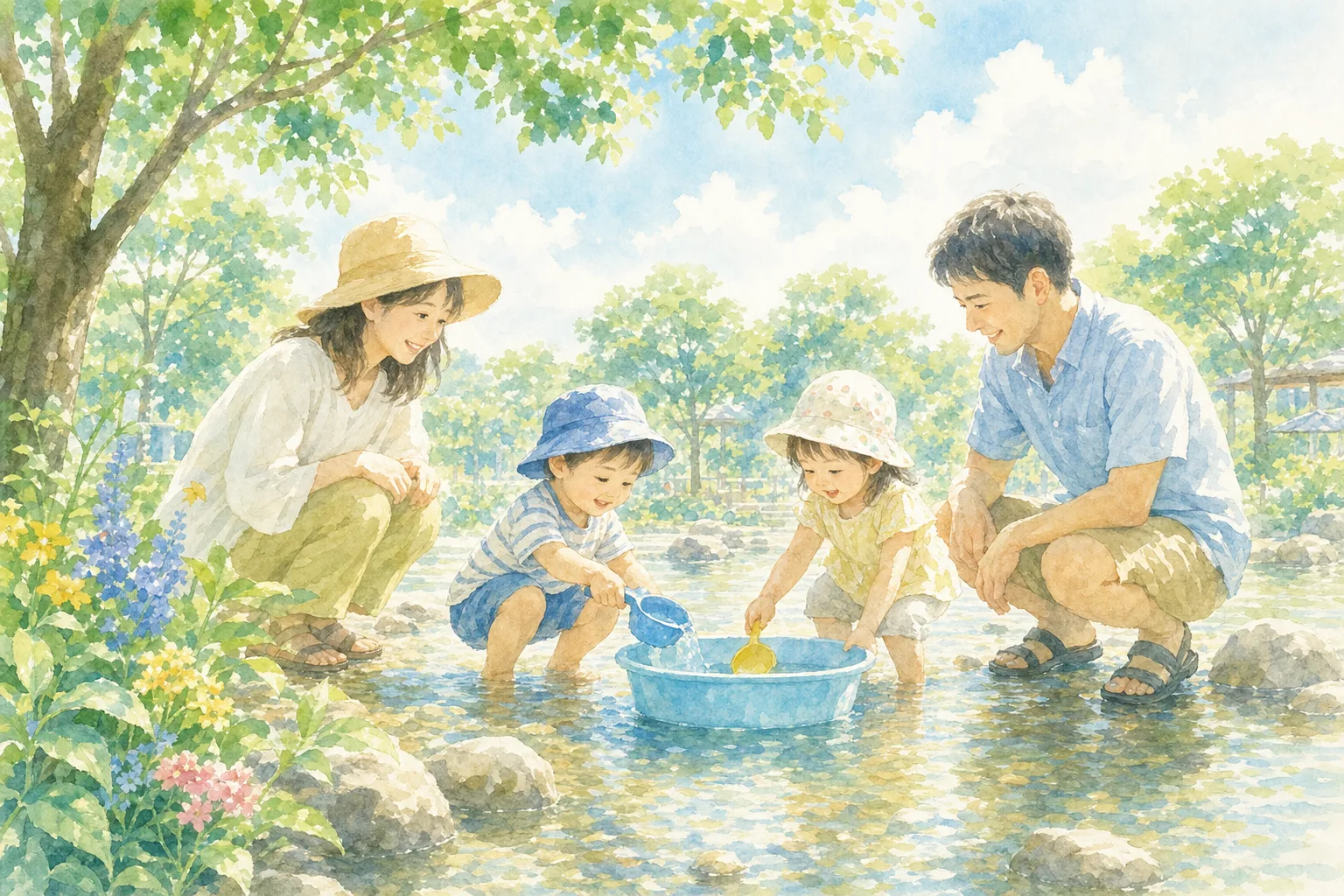2026年 染地児童館 子育てひろば 水遊び 1日満喫コース
