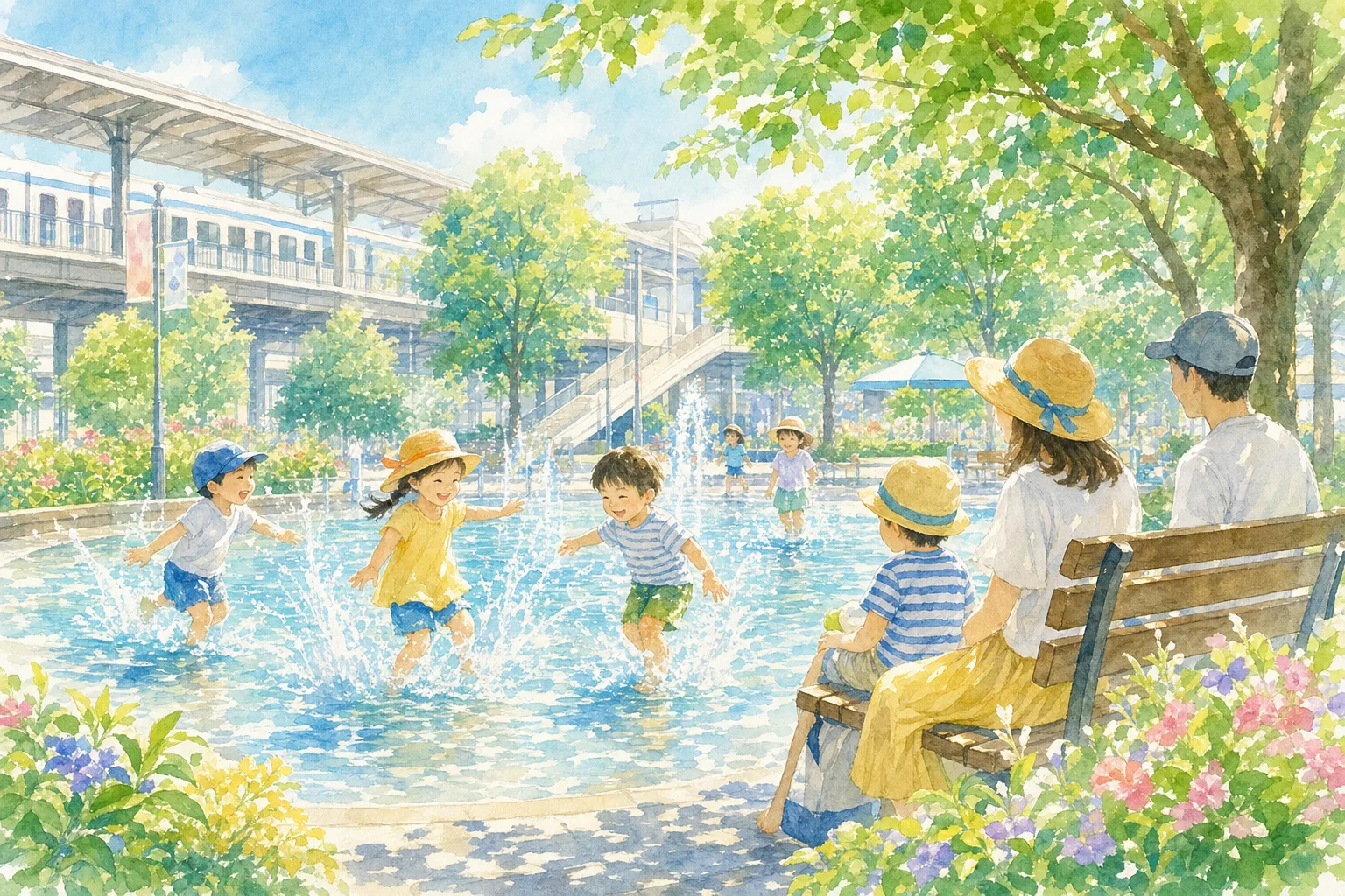 2026年 江別駅前公園 水遊び場 1日満喫コース