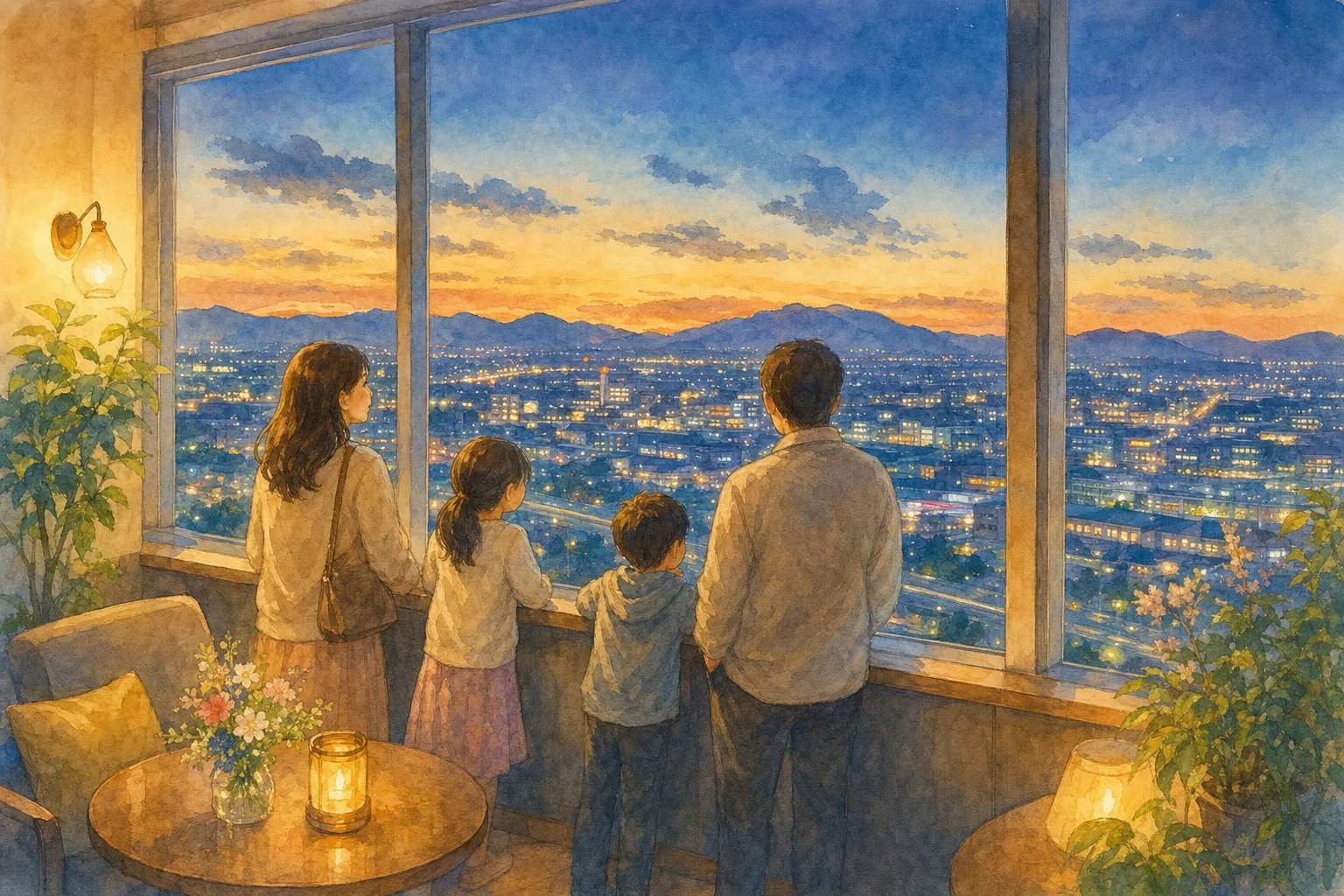 2026年 高座クリーンセンター環境プラザ 展望室の夜景 1日満喫コース